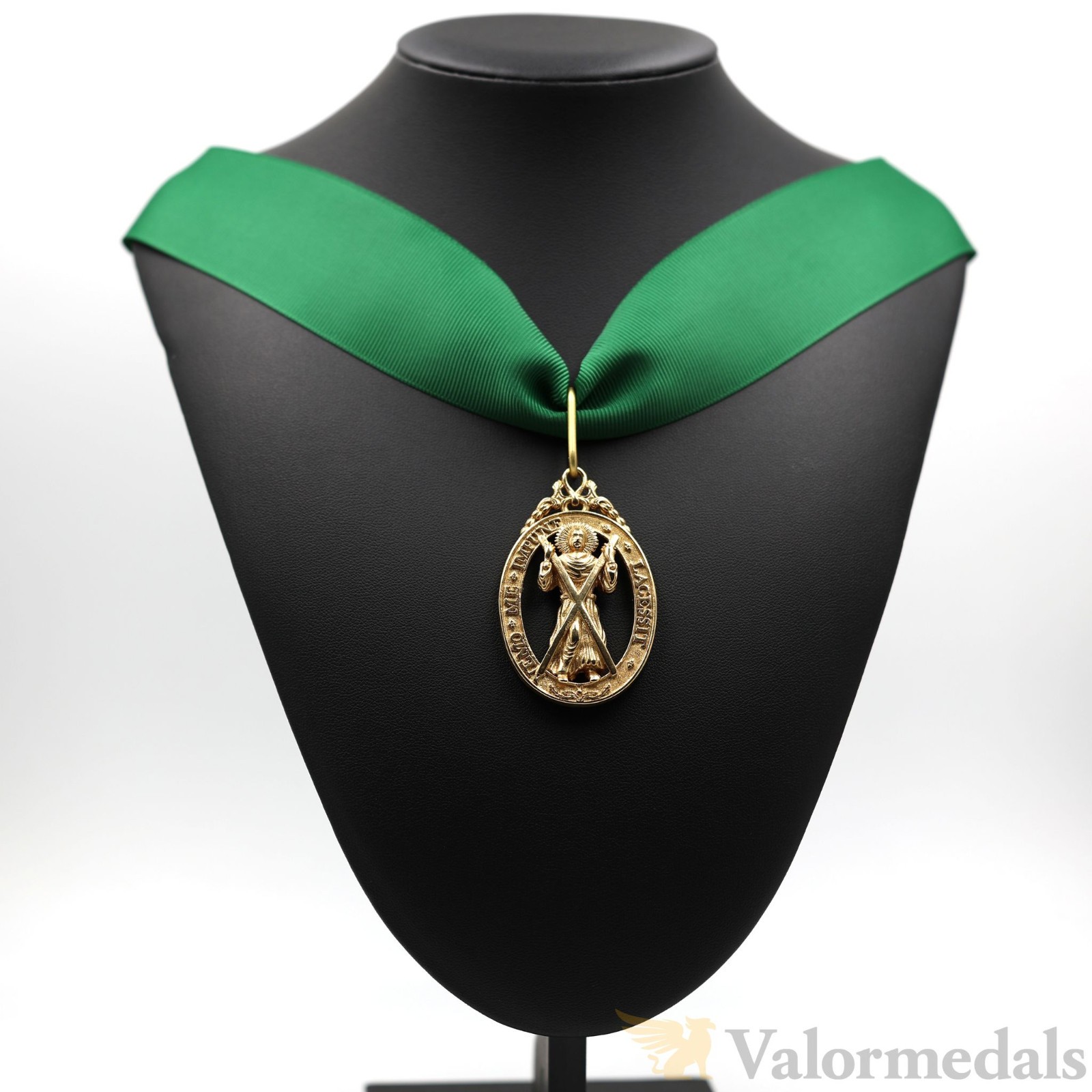 Order of the Thistle St Andrew Badge Historical Neck Ribbon Scottish Medal Repro