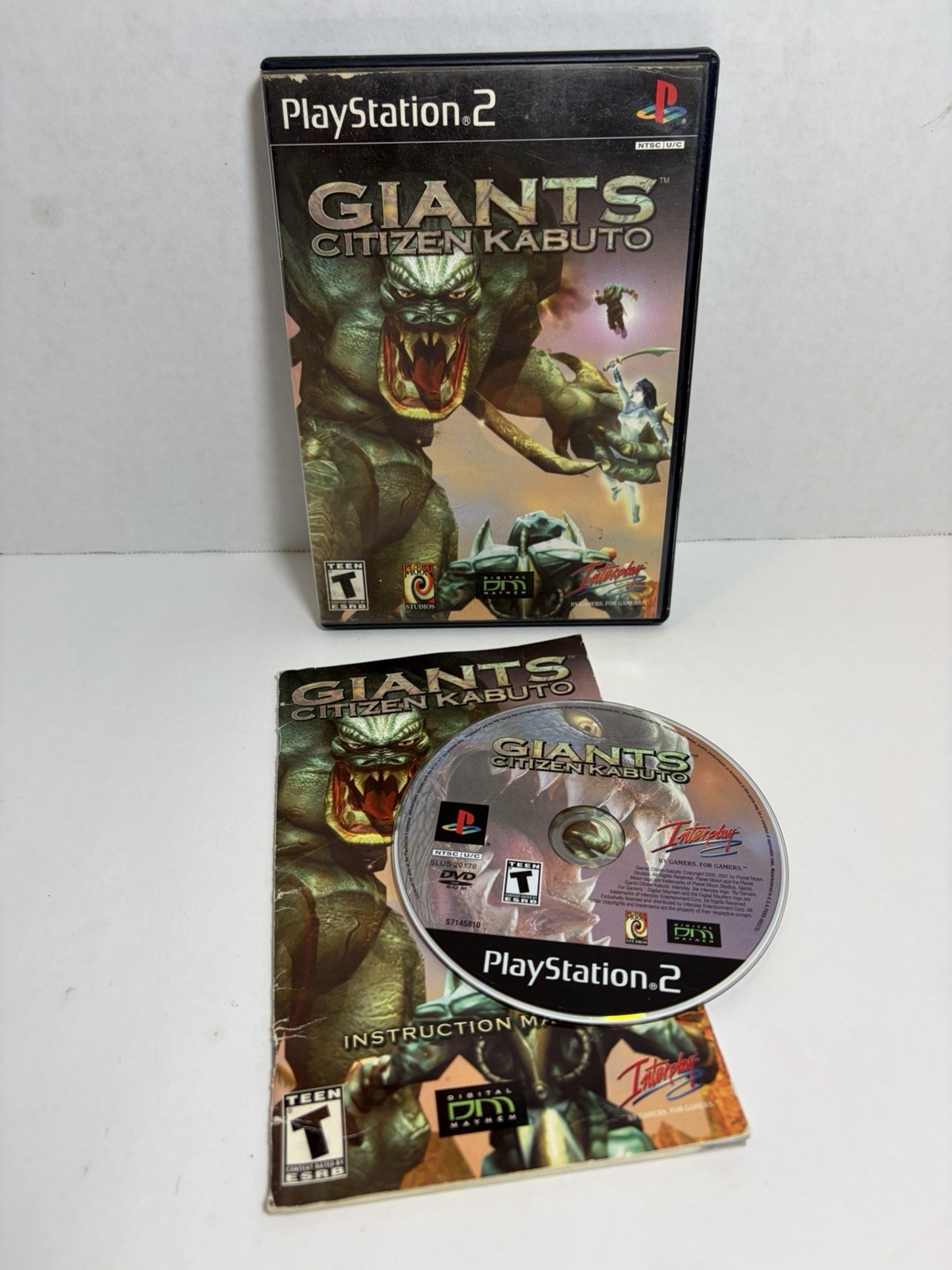 Giants: Citizen Kabuto - PlayStation 2 - Tested - Great Disk