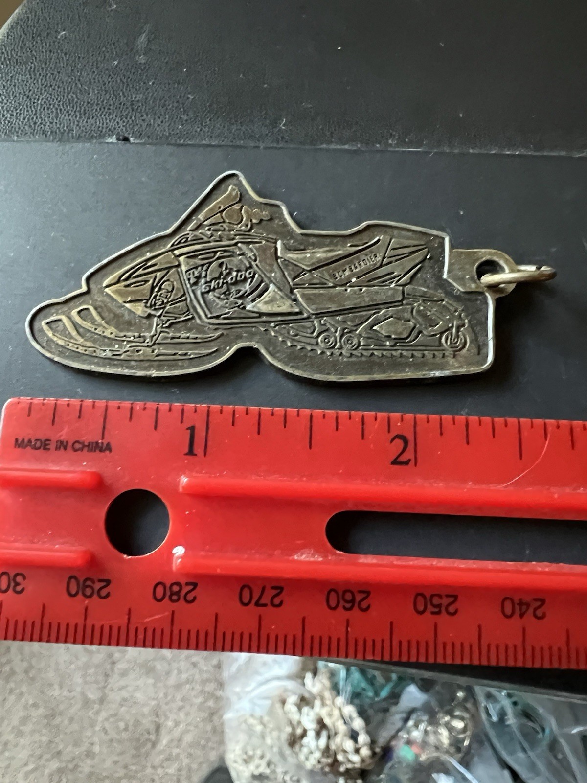 Ski Doo 007 Snowmobile Key Chain Fob Bombadier