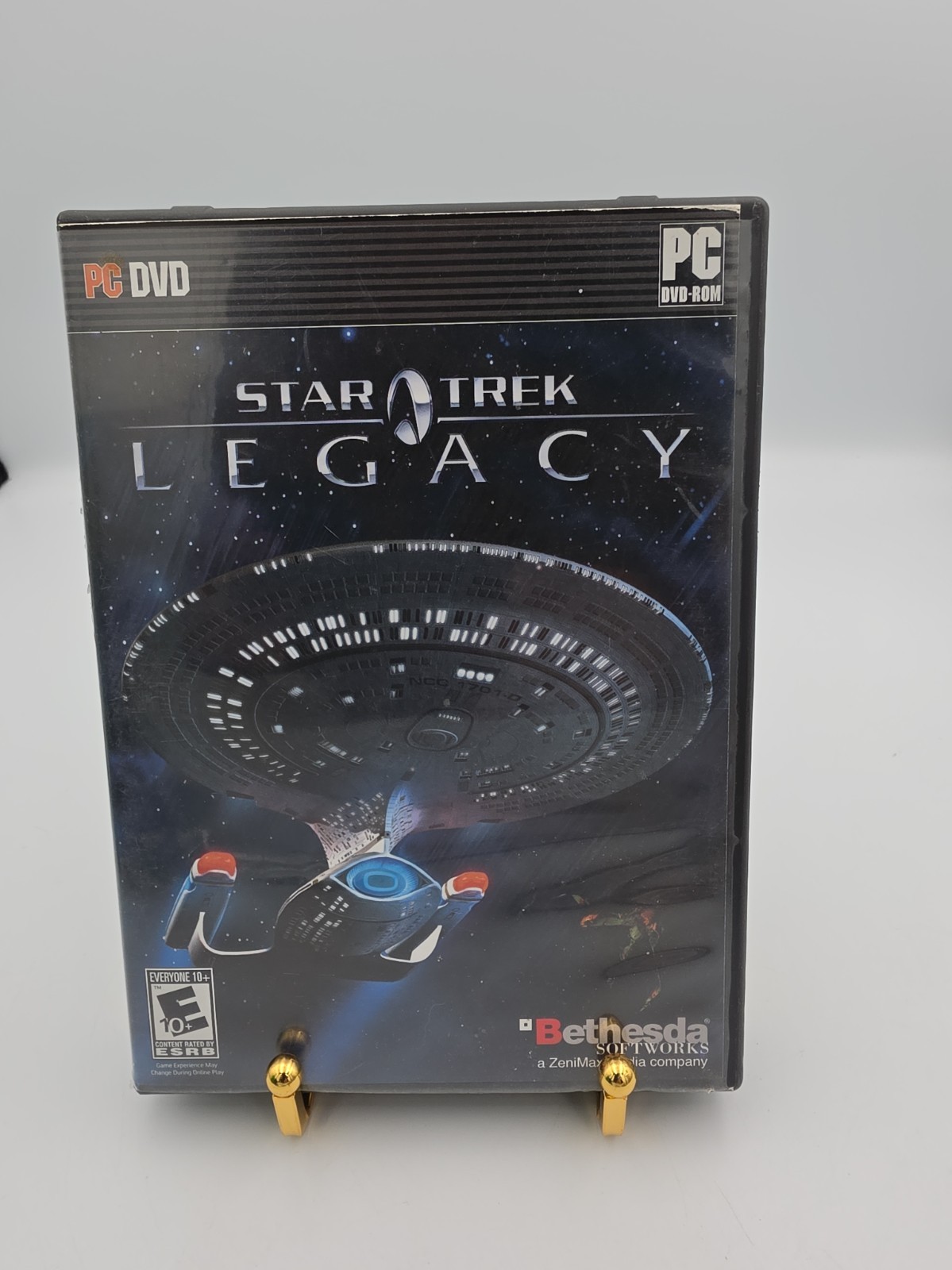 Star Trek: Legacy (PC, 2006) Box And Disk Only See Pics