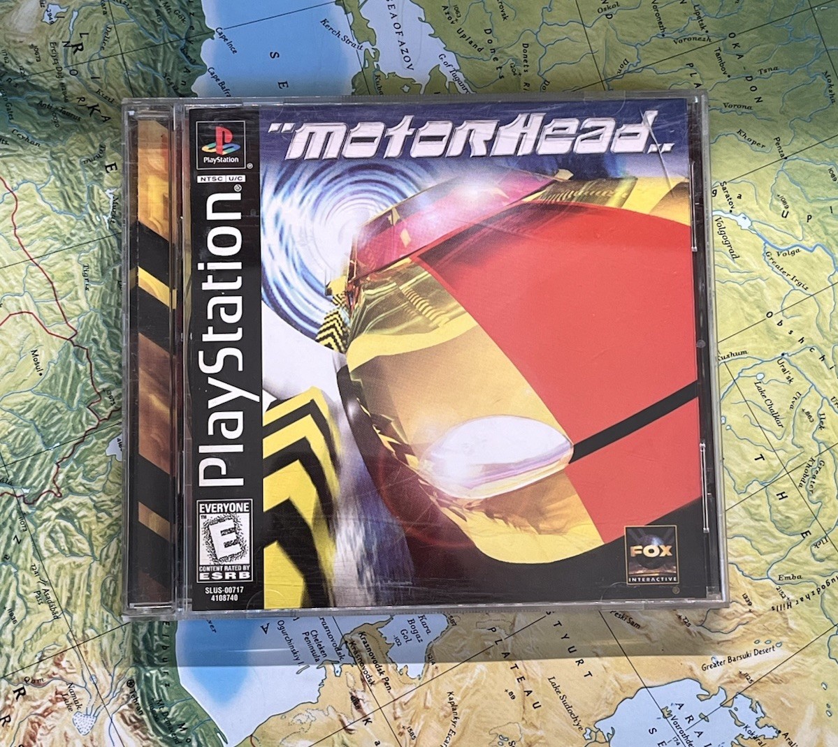 Motorhead (Sony PlayStation 1, 1998) CIB, Case Damage