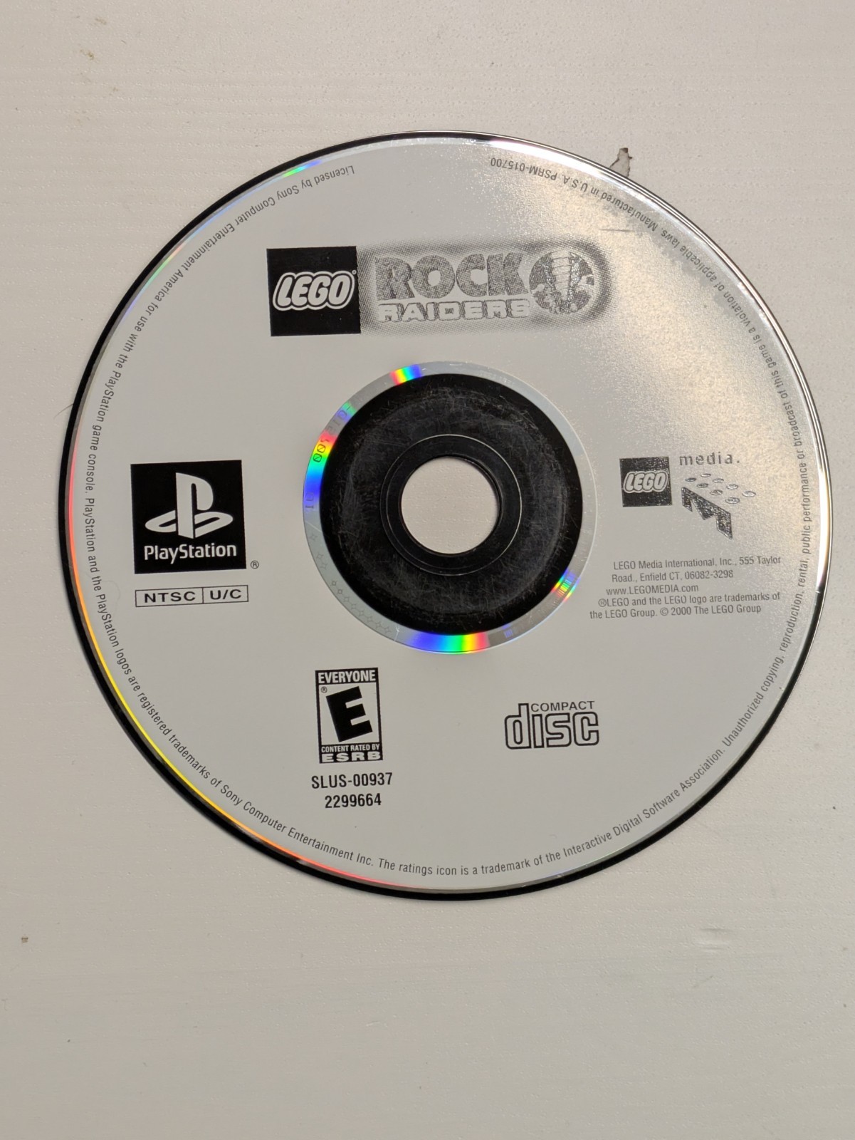LEGO Rock Raiders (Sony PlayStation 1, 2000) PS1 DISC ONLY Tested 