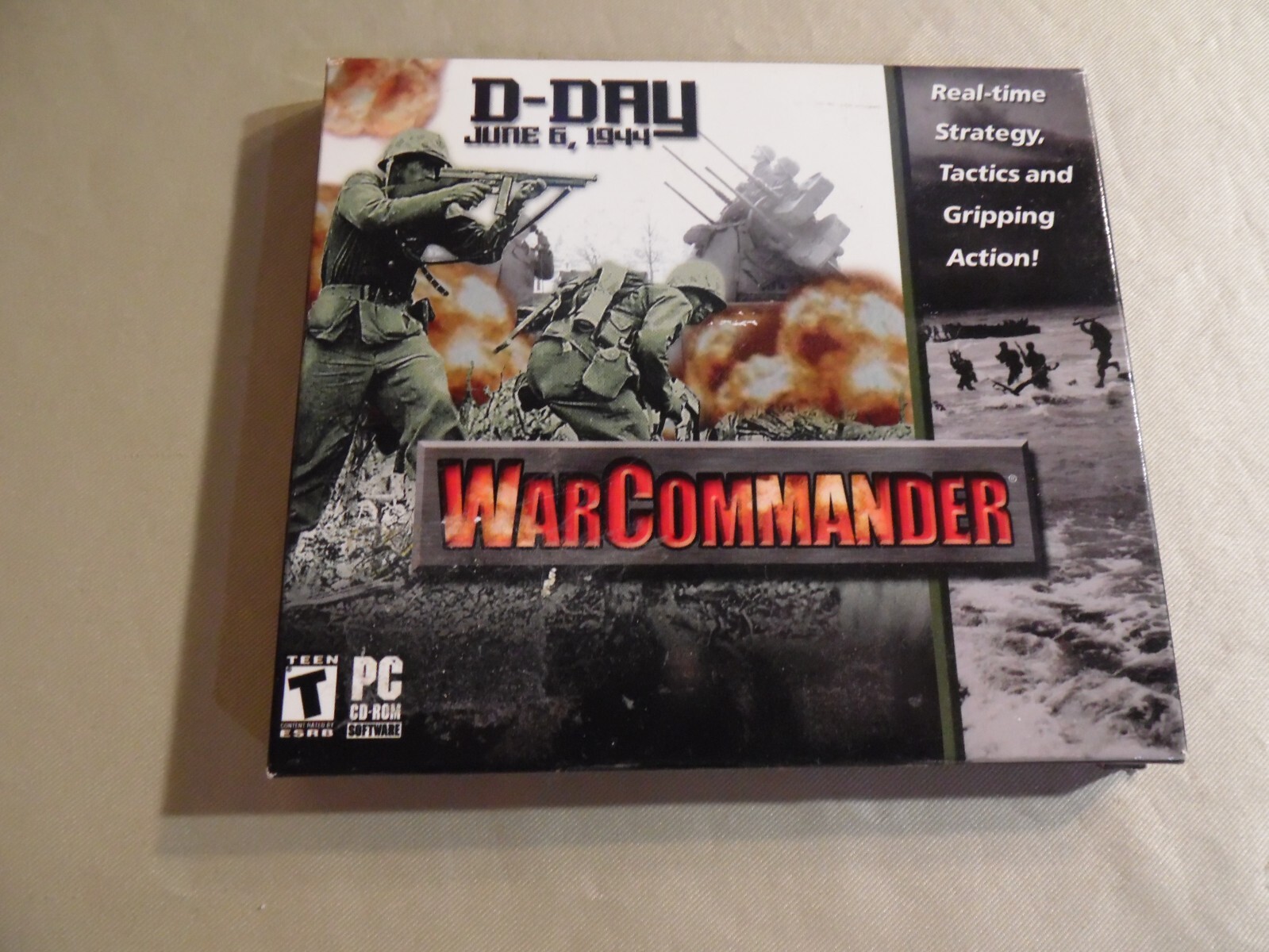 War Commander D-Day June 6 1944 / Brand New Unopened PC Game / Free USA Shipping