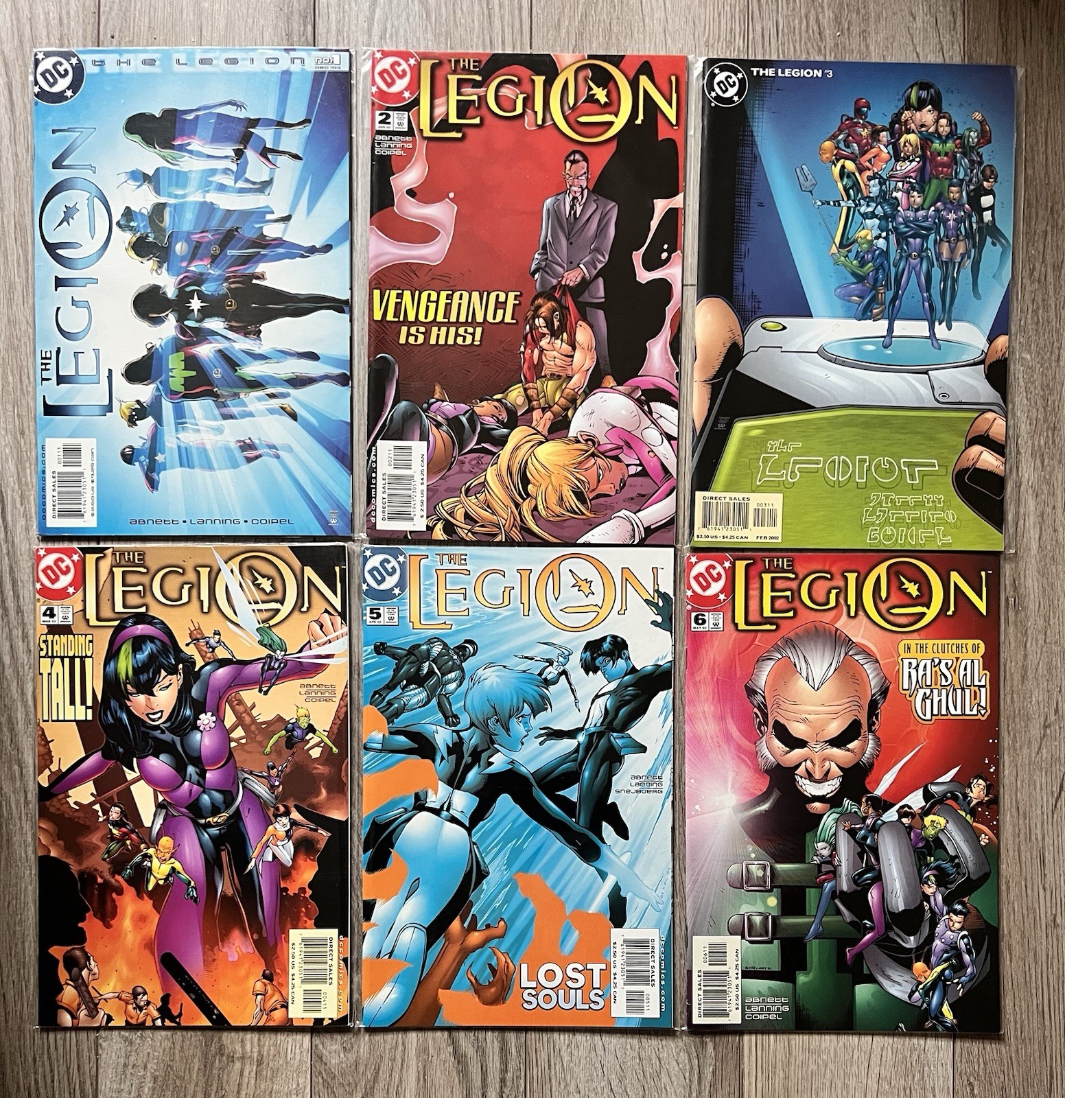 The Legion # 1-38 Complete Series DC Comics Dan Abnett 2001 VF/ NM Bagged