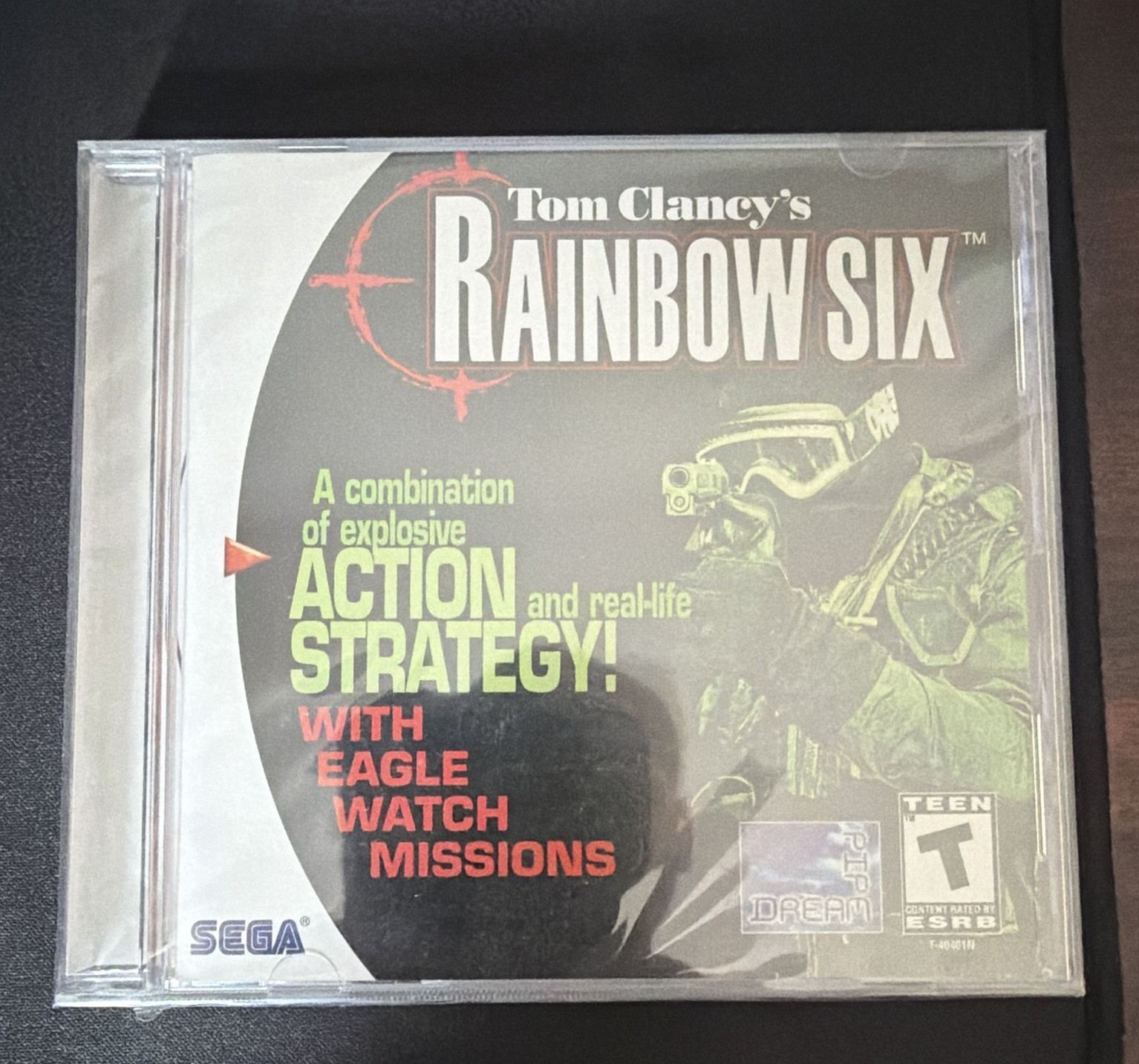 Red Storm Tom Clancy's Rainbow Six + Eagle Watch Missions Dreamcast T NTSC-U/C