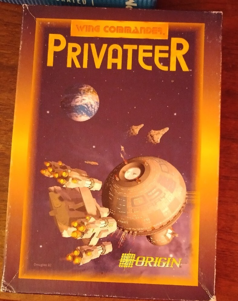Wing Commander Privateer MS-DOS PC 6 3.5 Disks Complete VGC Big Box 