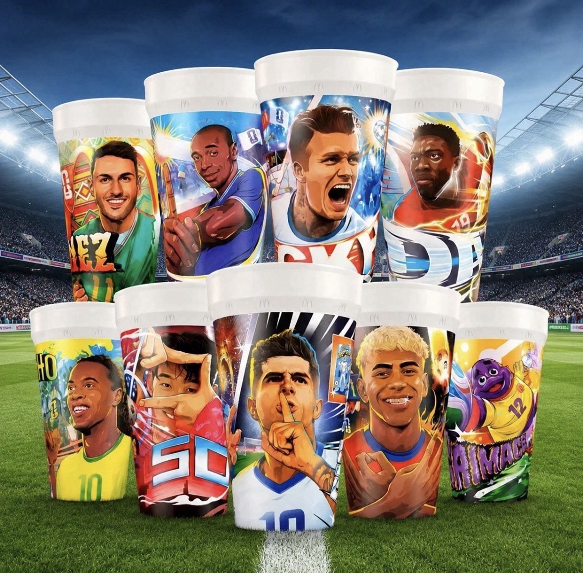 Mcdonald’s world cups Full set