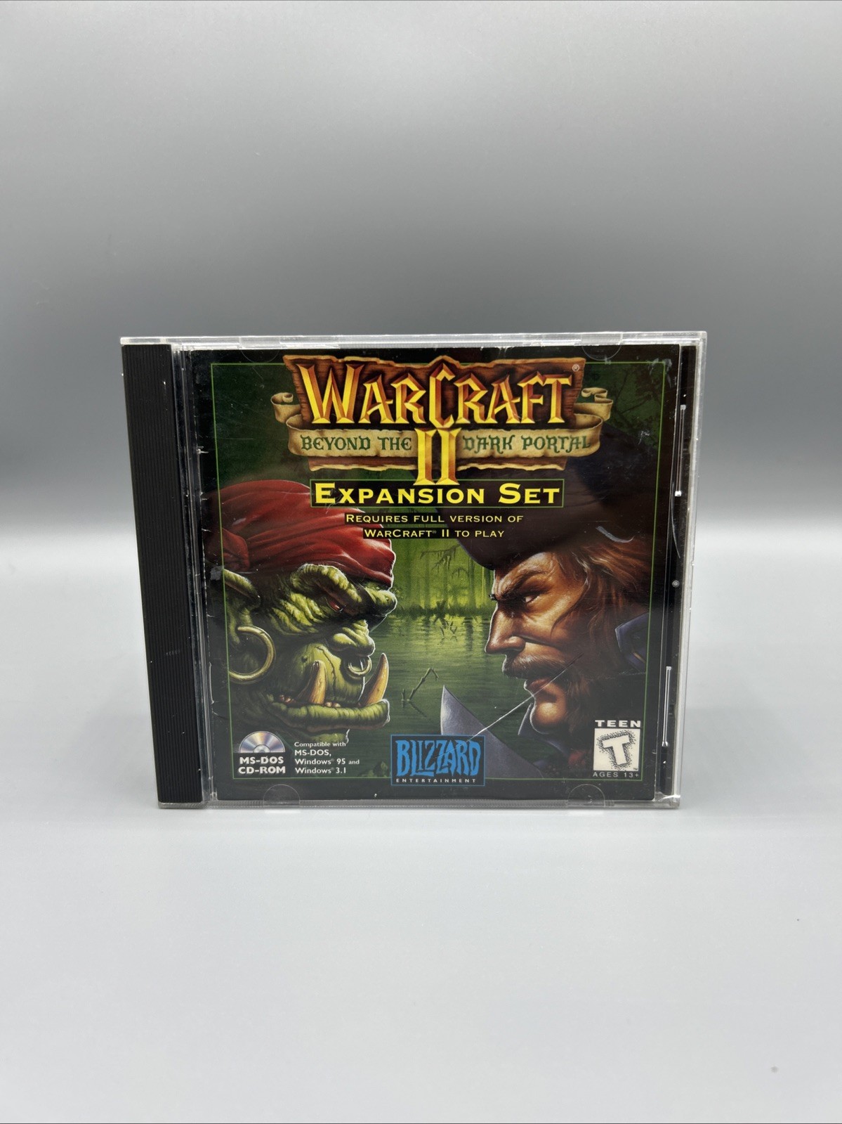 Warcraft 2 Beyond The Dark Portal Expansion - PC CD-ROM - DOS/windows - W/manual