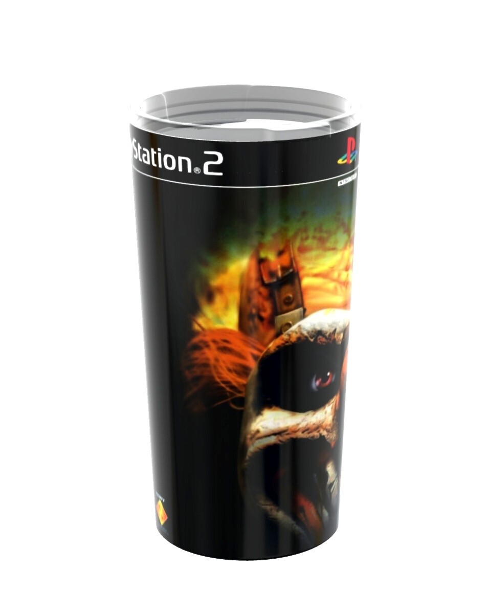 Twisted Metal: Black Tumbler Cup Stainless Steel 20 Oz New