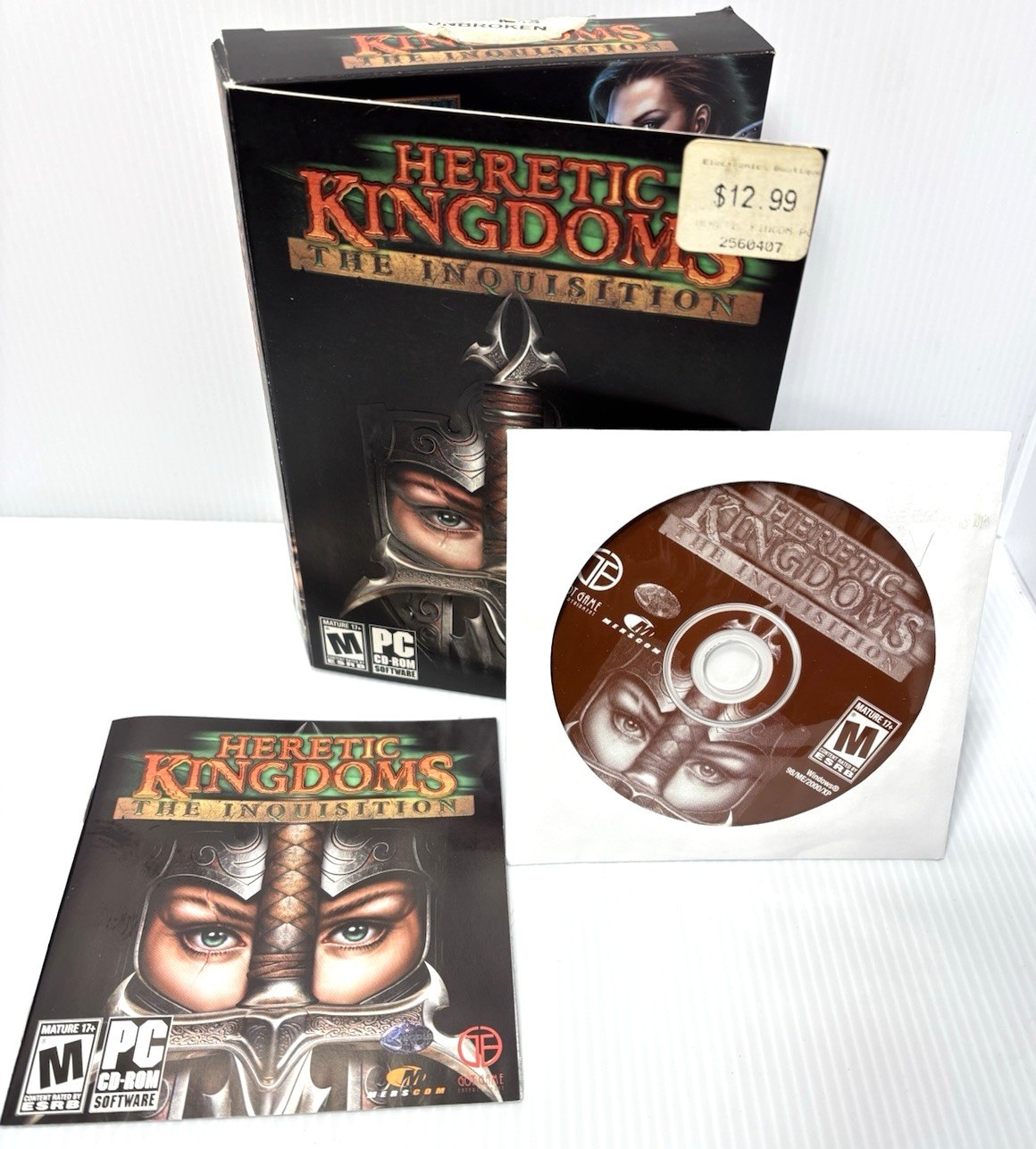 Heretic Kingdoms The Inquisition PC Game Windows RPG Adventure Fantasy GUC