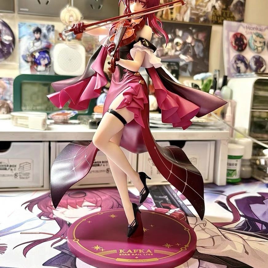 Mihoyo Official Honkai: Star Rail LIVEver. Kafka 1/8 Figure Model PVC Toys 22cm