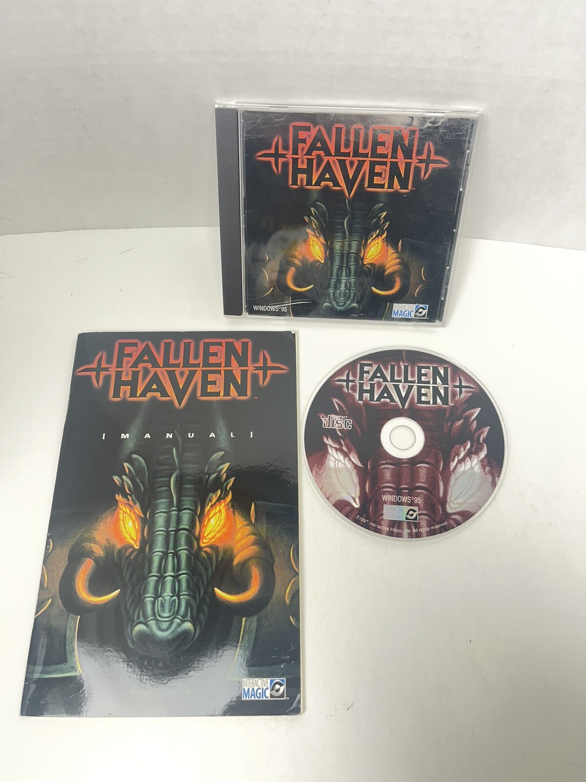 Fallen Haven for PC ~ CD-Rom Version/Manual~ Windows 95 Tested Working