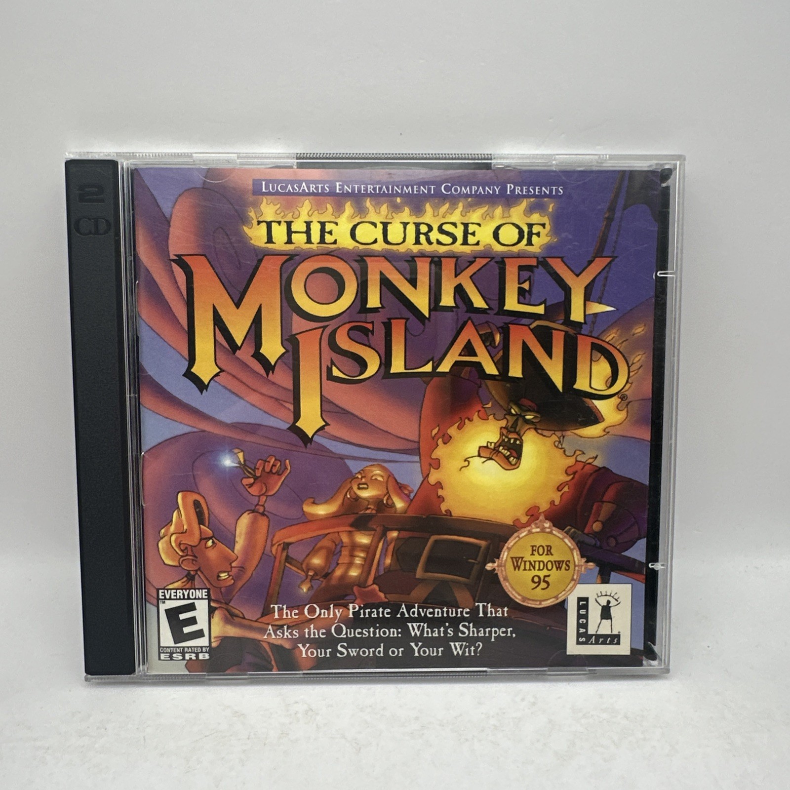 Monkey Island 3 The Curse of Monkey Island PC 1997 CIB Complete LucsArts