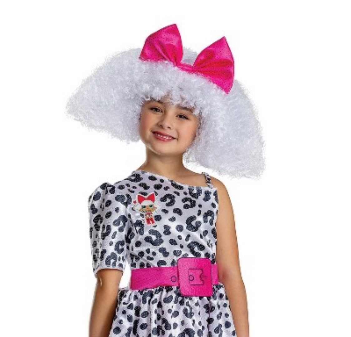 LOL Surprise Diva Wig Child Costume Accessory Halloween Cosplay Dress Up NEW