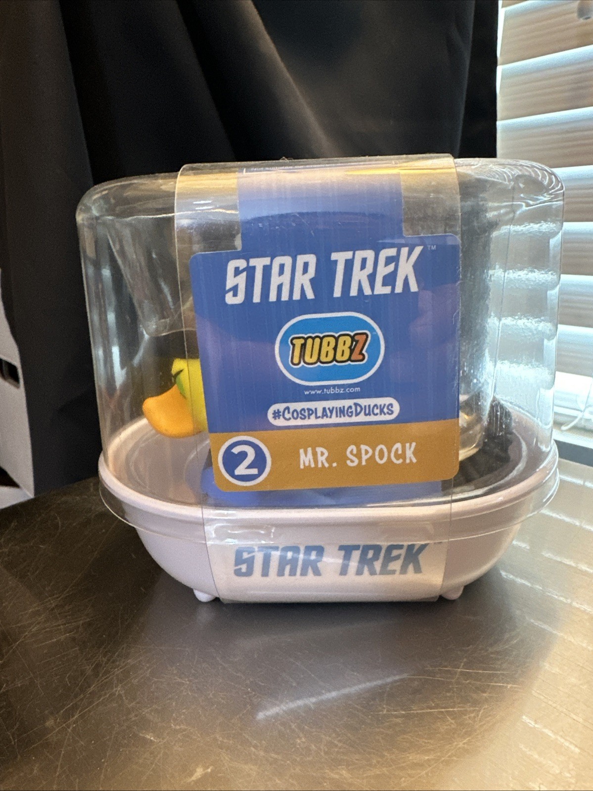 Tubbz Star Trek Spock First Edition Bathtub Display Standard Size NIB