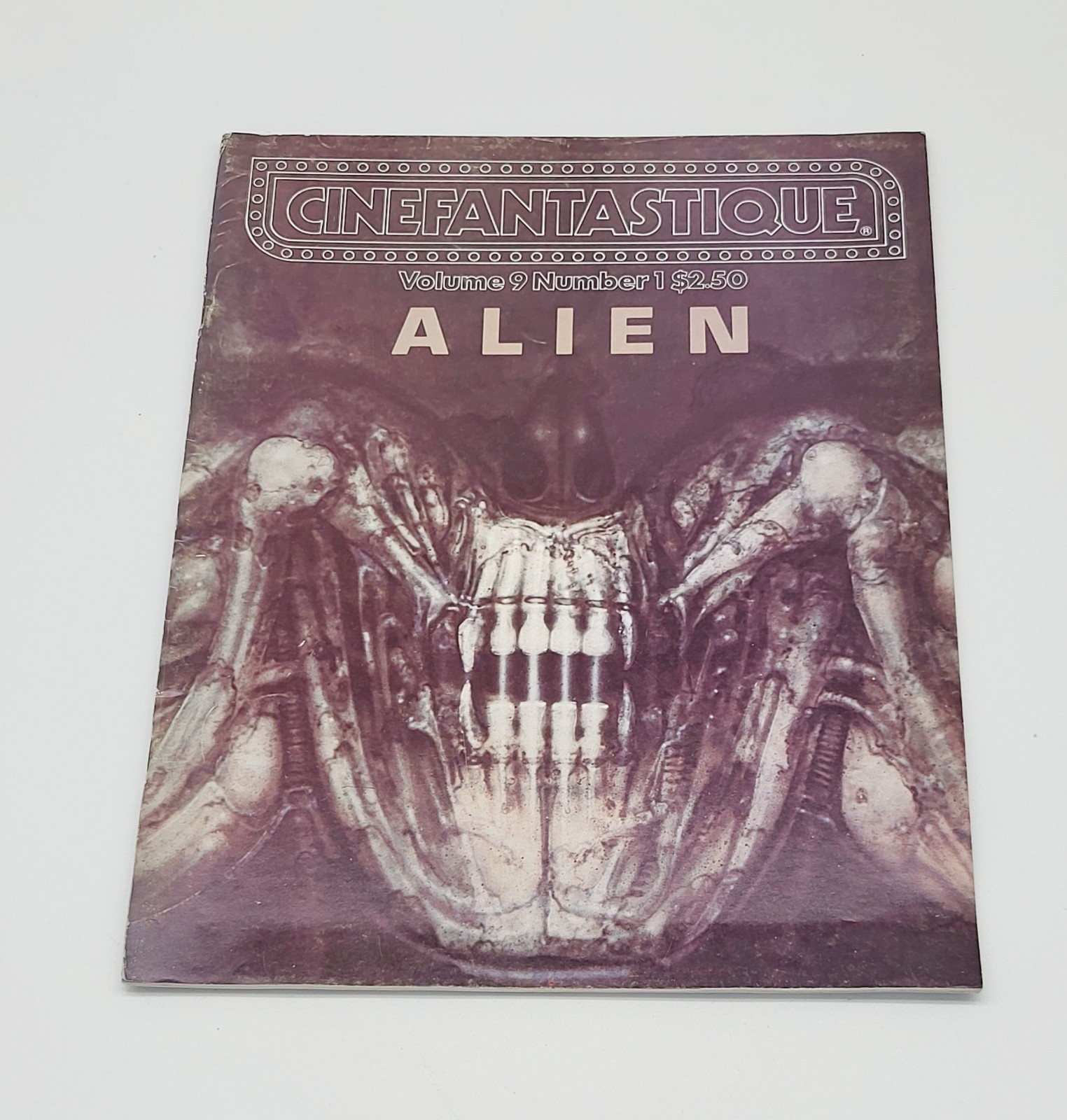Cinefantastique VOL.9 NO.1. Alien Cover, Saturn 3