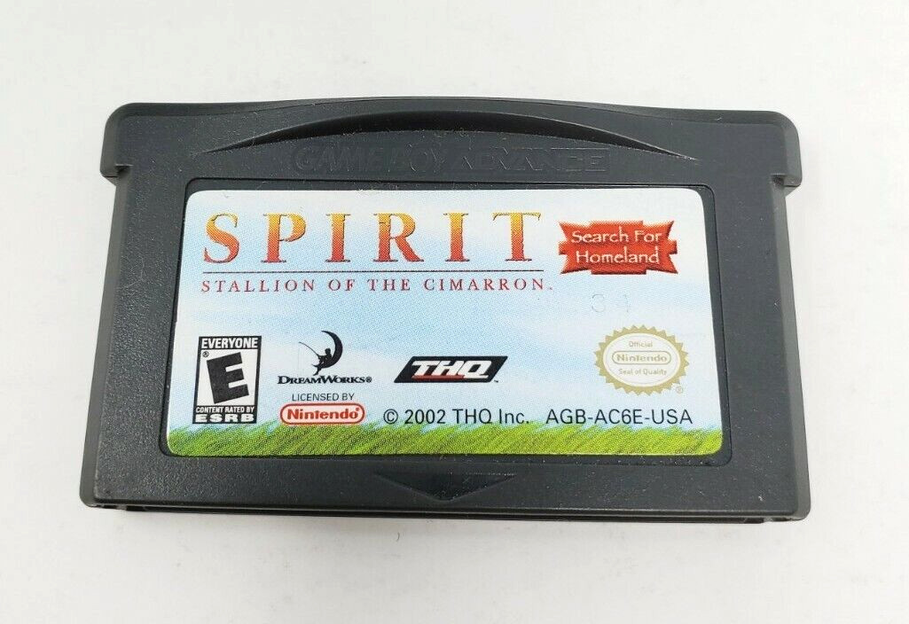 Spirit Stallion of the Cimarron Search for Homeland (Game Boy Advance) GBA