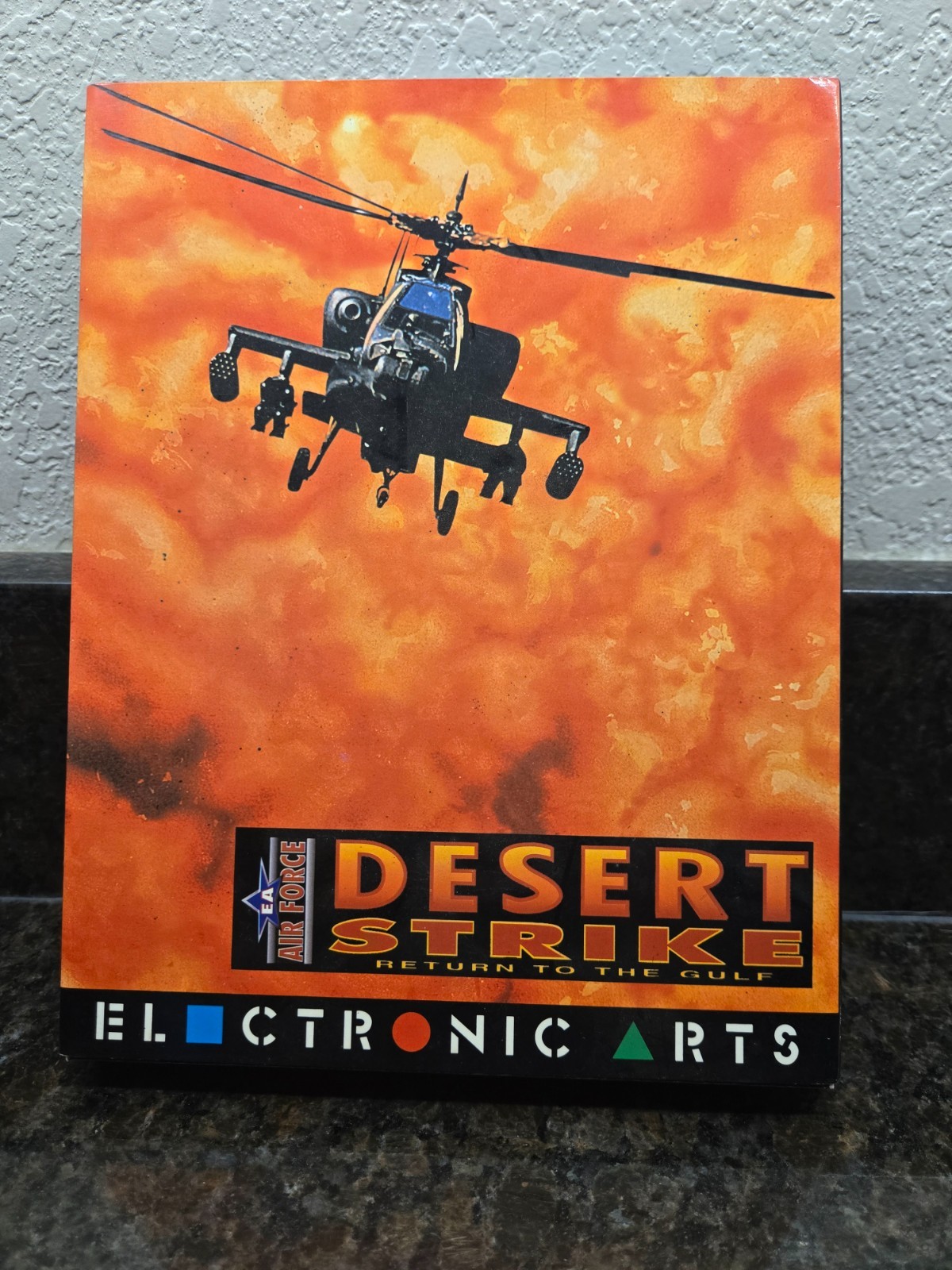 Desert Strike: Return to the Gulf, Amiga Game w/Manual