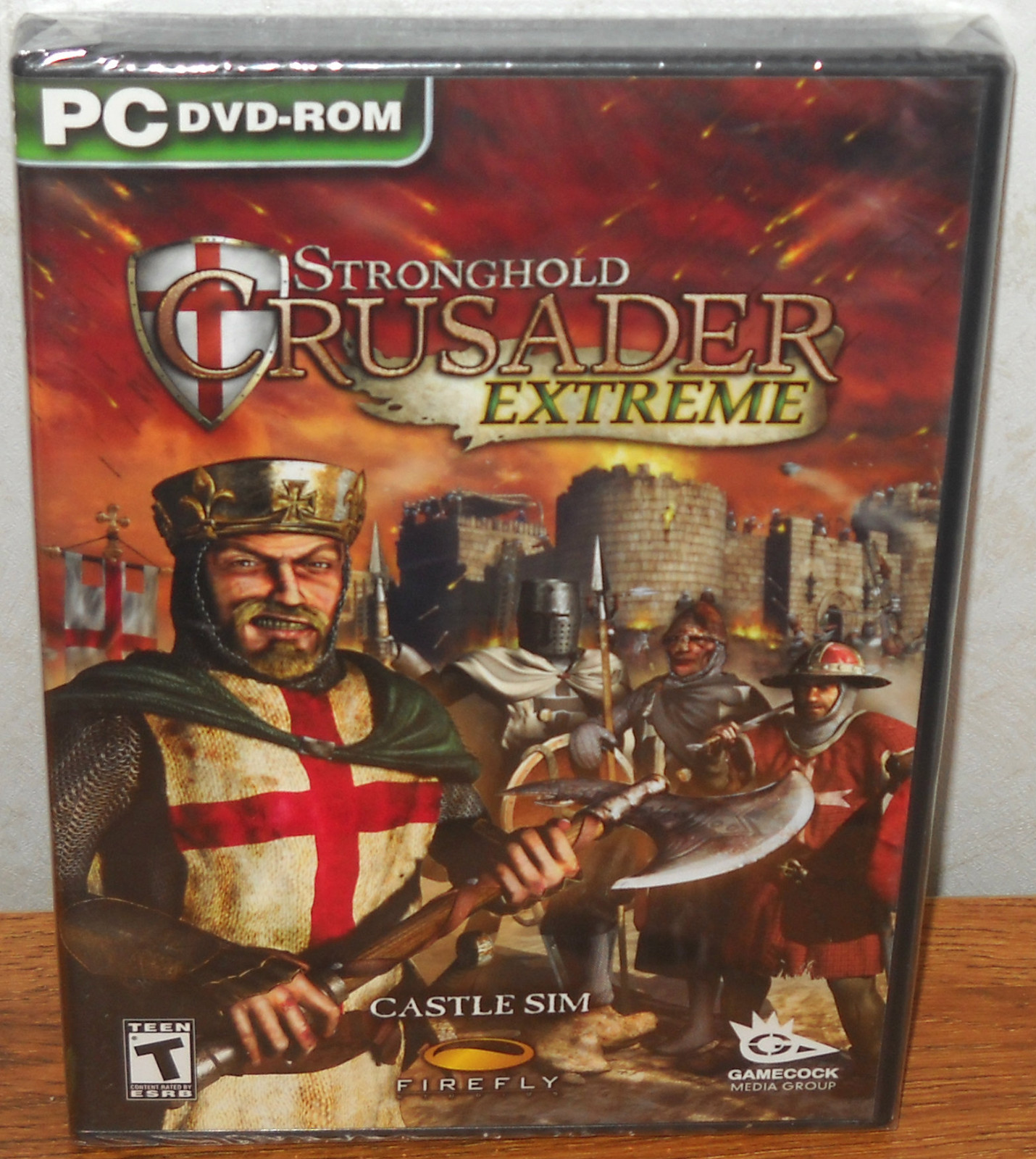 Stronghold Crusader Extreme (PC Games, 2008) NEW SEALED