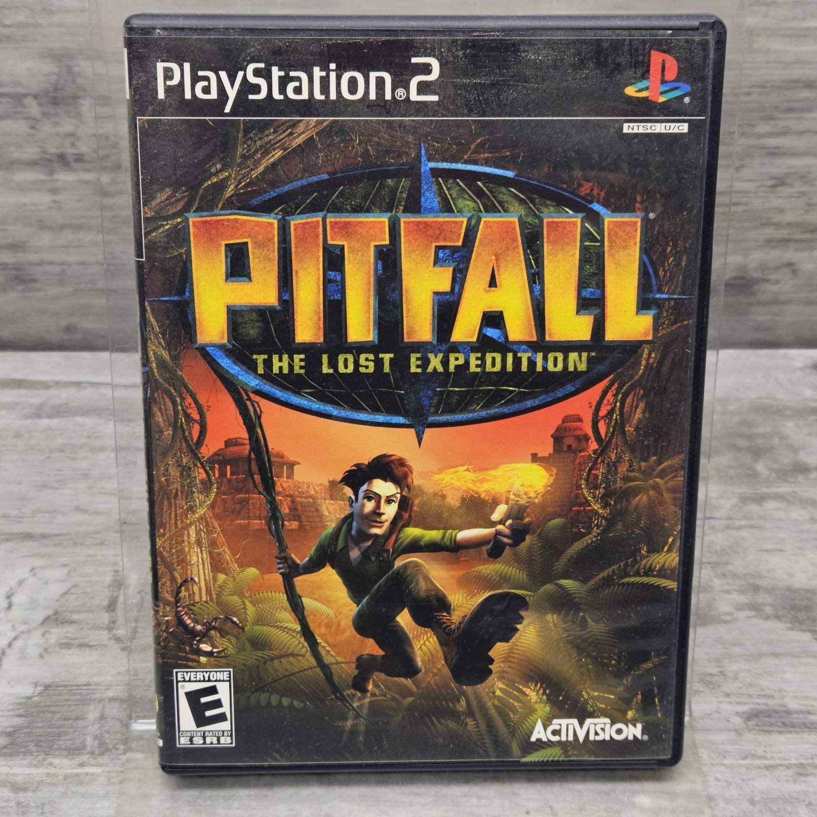 Pitfall: The Lost Expedition (Sony PlayStation 2, 2004) PS2 Tested