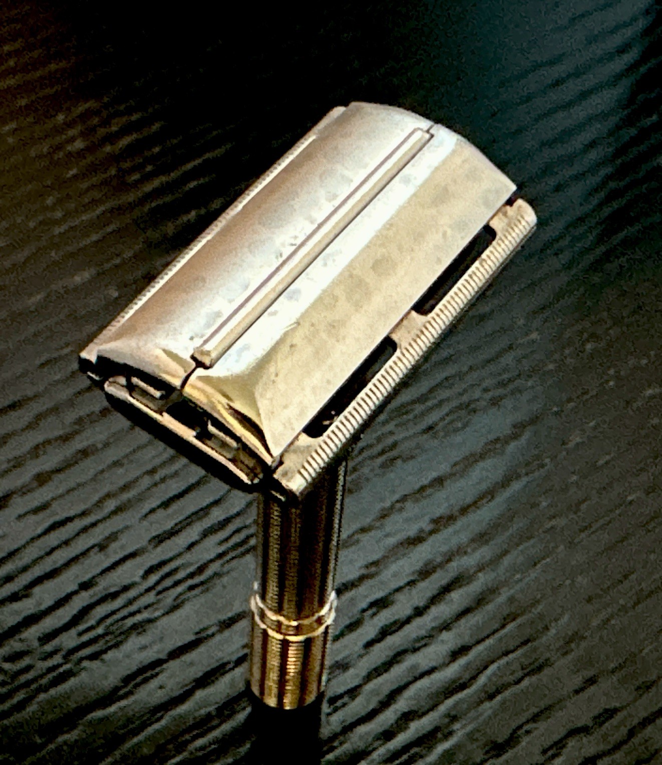 Vintage Gillette Slim Adjustable Safety Razor/1963 I1