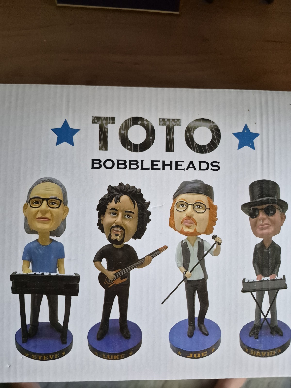 Toto Bobbleheads. Brand New In Package. Very Cool. Semi Rare.