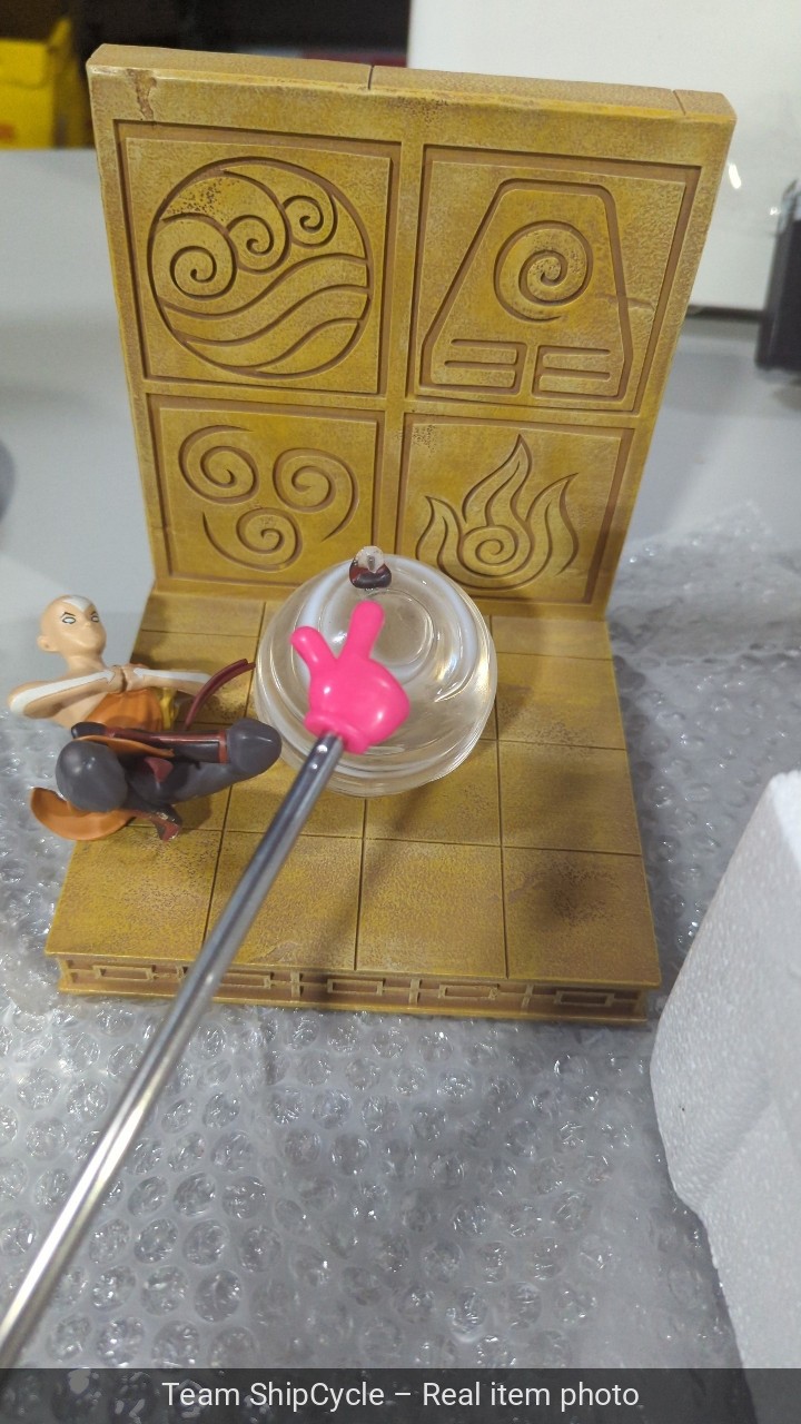 DEFECTIVE Aang Collectable Bookend Avatar The Last  Airbender G3D