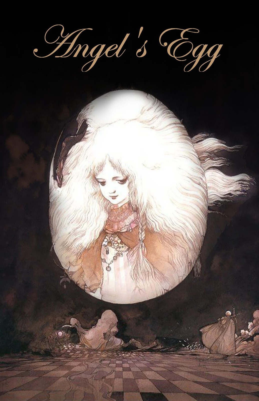 Angel\'s Egg (1985) Movie Poster Print Wall Art Home Decor Vintage Film