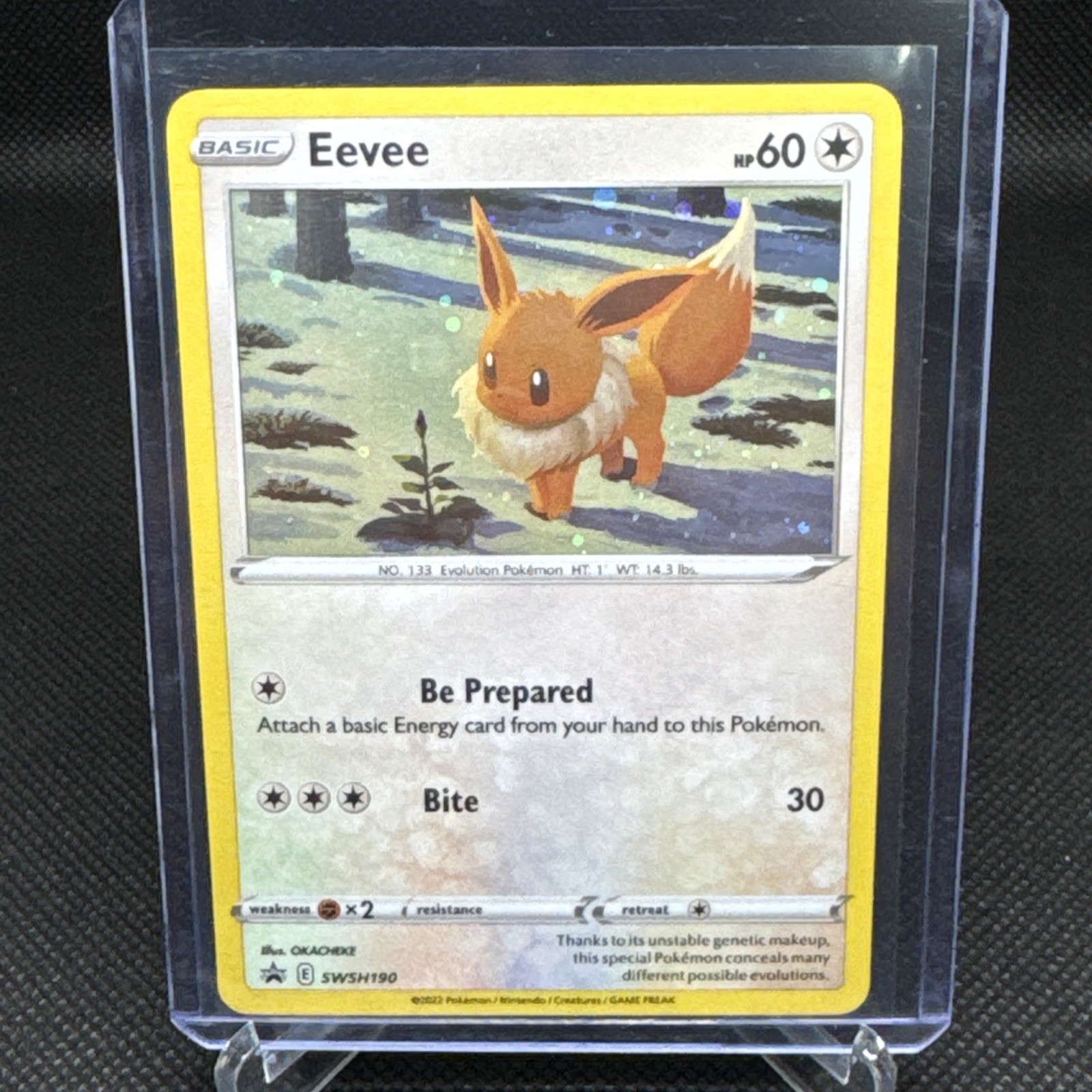 SWSH: Sword & Shield Promo Cards #SWSH190 Eevee