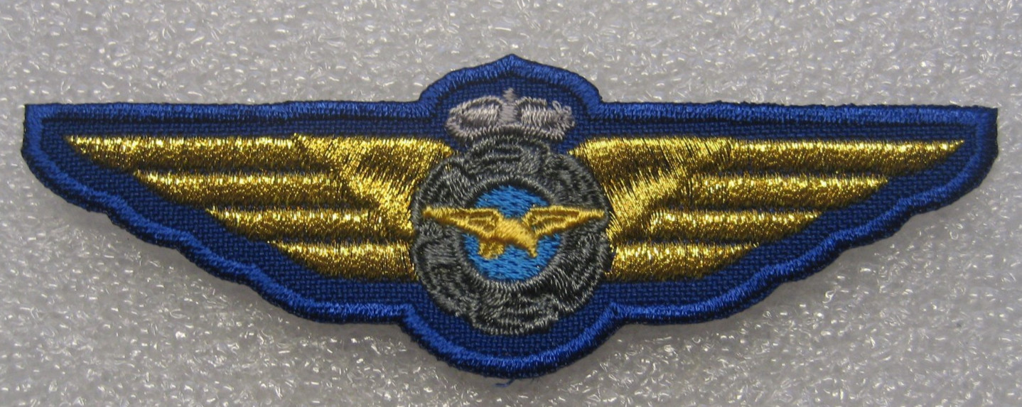 Finland Finnish Air Force Pilot Wings insignia cloth, 2000-s