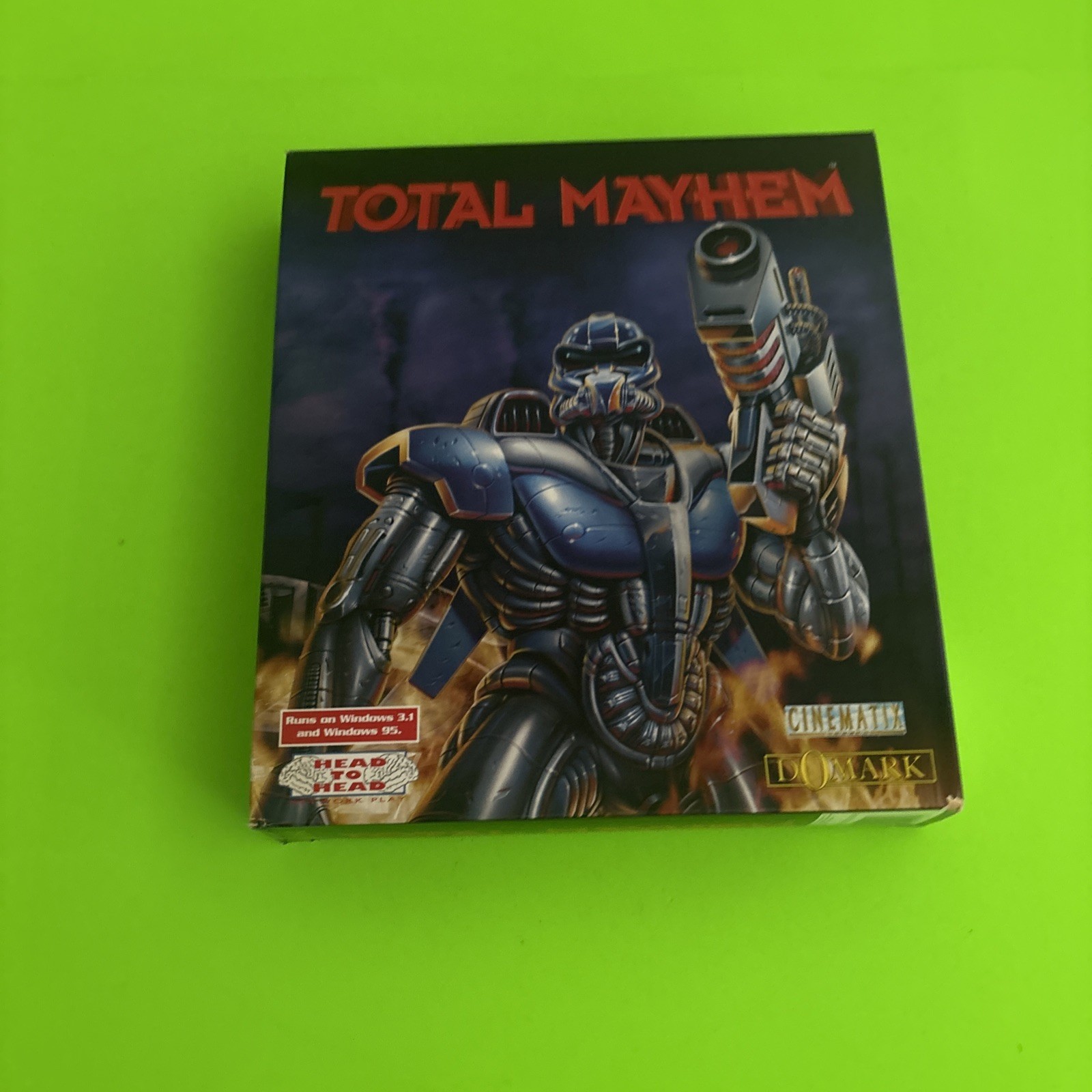 Total Mayhem (PC Game, 1996) Complete in Box Big Box