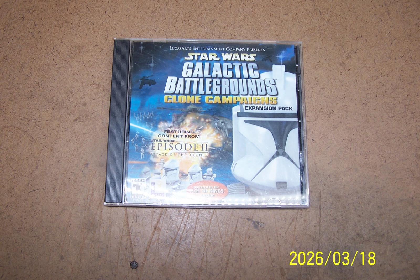 Star Wars Galactic Battlegrounds Clone Campaign Expansion