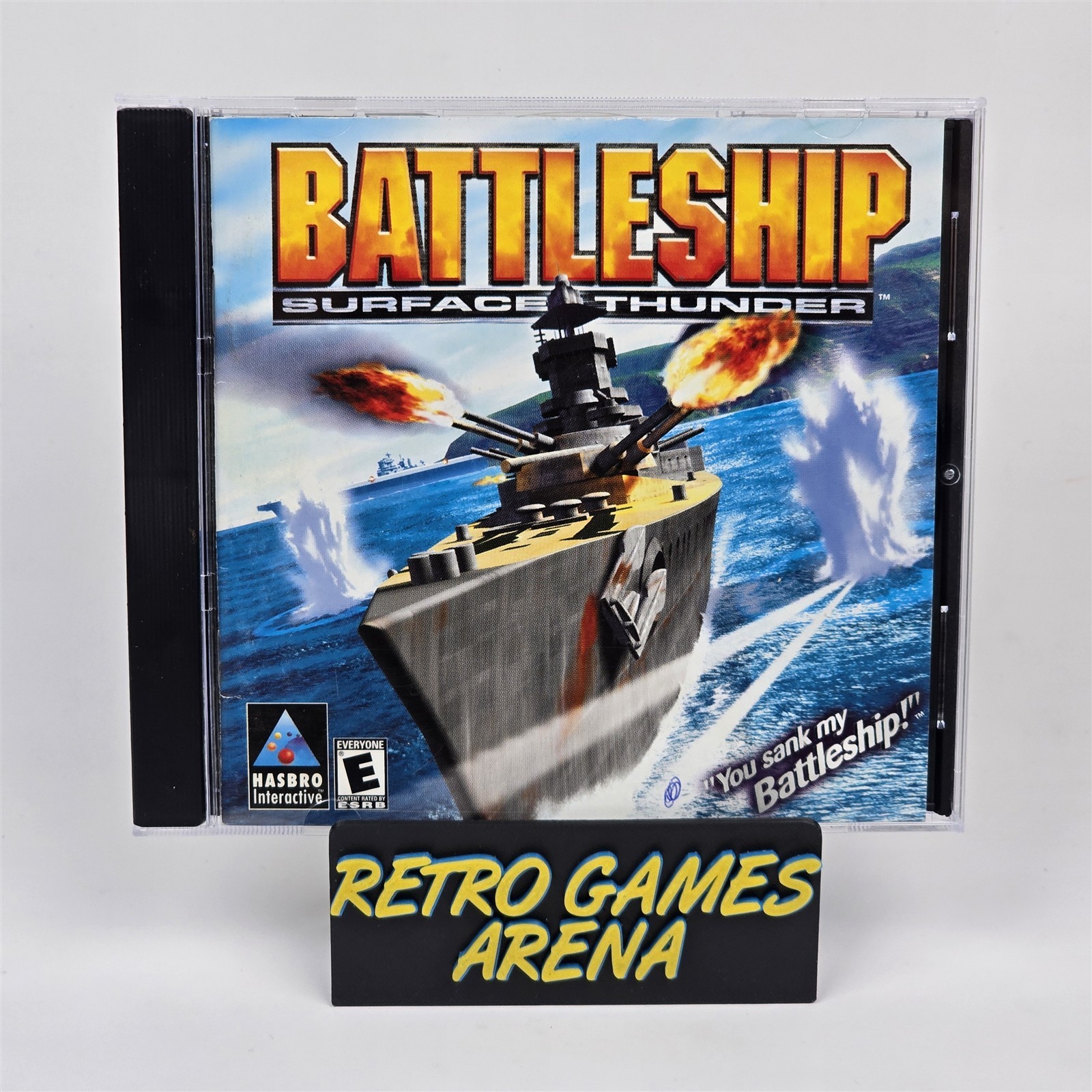 Battleship: Surface Thunder (PC CD-ROM) Jewel CIB COMPLETE
