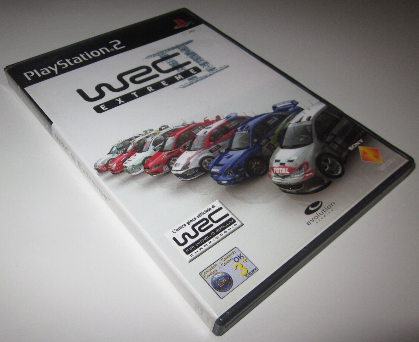 WRC II EXTREME WORLD RALLY CHAMPIONSHIP-PS2-ITALIAN-COMPLETE-EXCELLENT CONDITION
