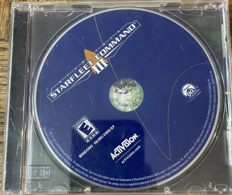 Star Trek Star fleet Command PC CD Rom
