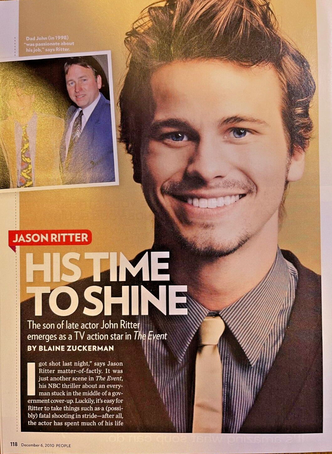 2010 Actor Jason Ritter