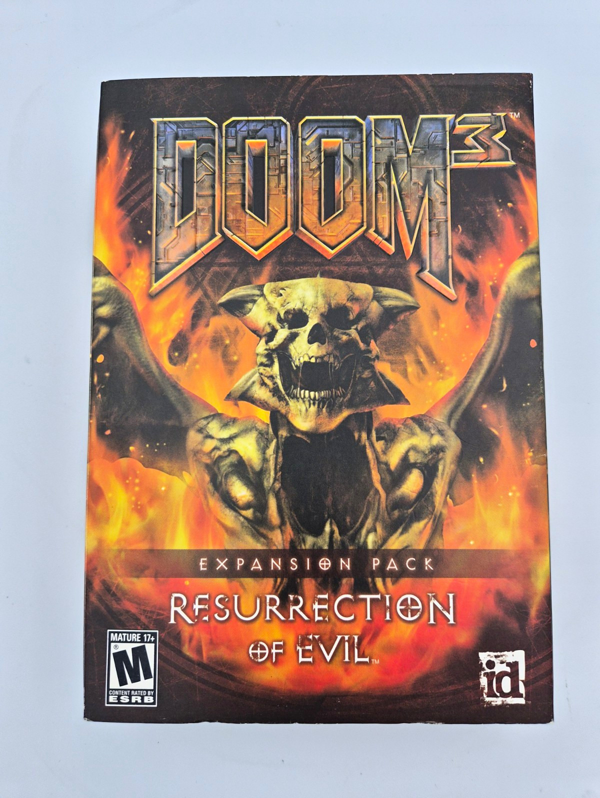 DOOM 3 Resurrection of Evil Expansion Pack PC Game Box New Sealed