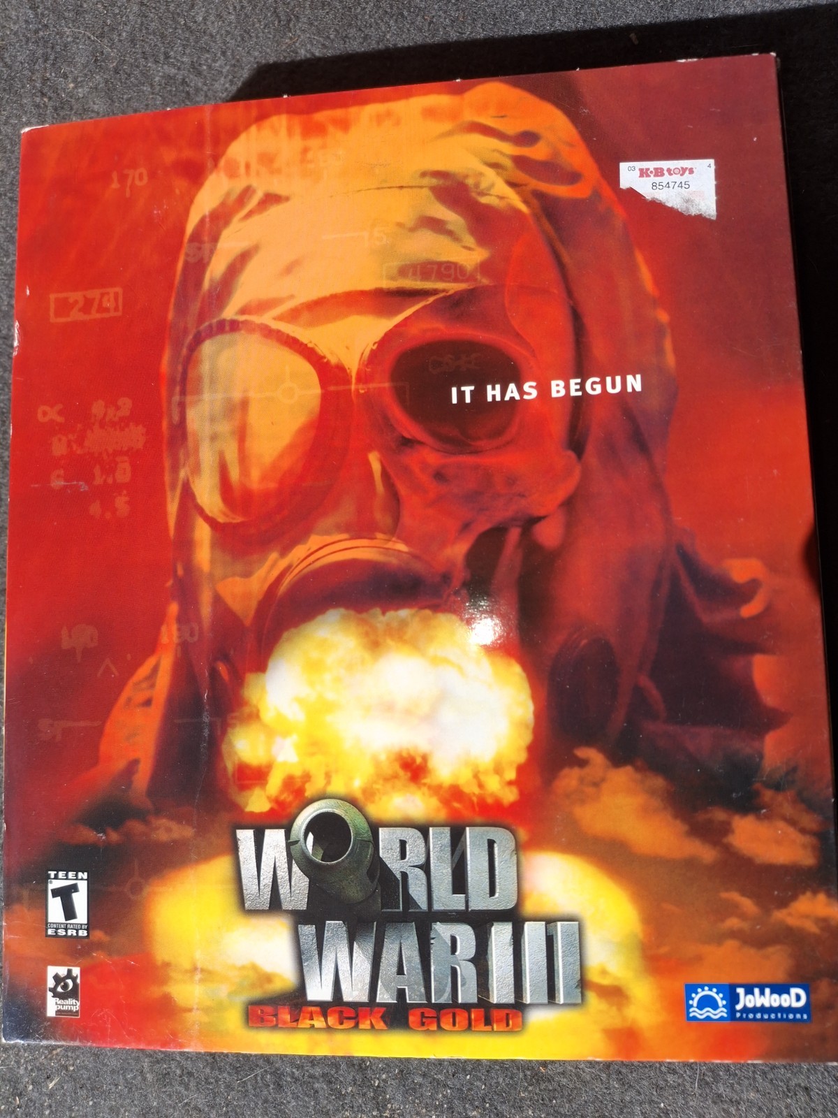 WORLD WAR III - BLACK GOLD - (PC, CD-ROM, 2001) - BIG BOX 