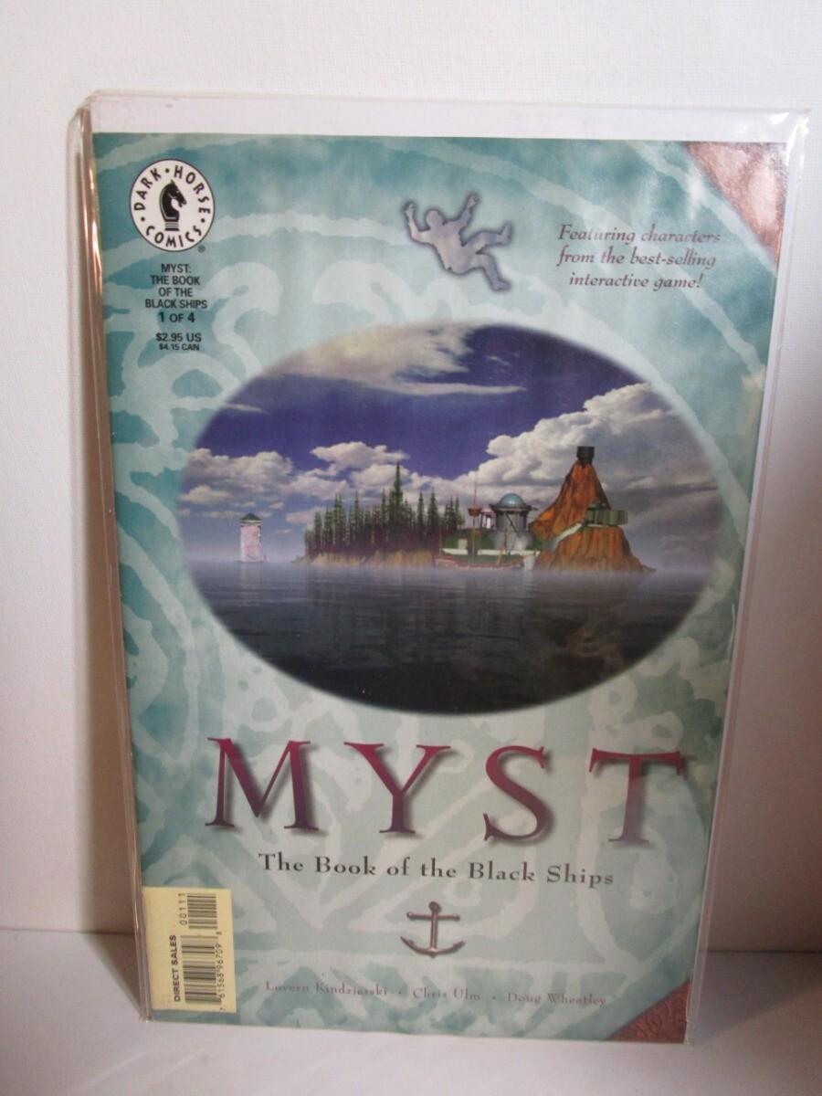 DARK HORSE COMICS MYST BOOK OF BLACK SHIPS #1 1993  BAGGED AND BOARDED-