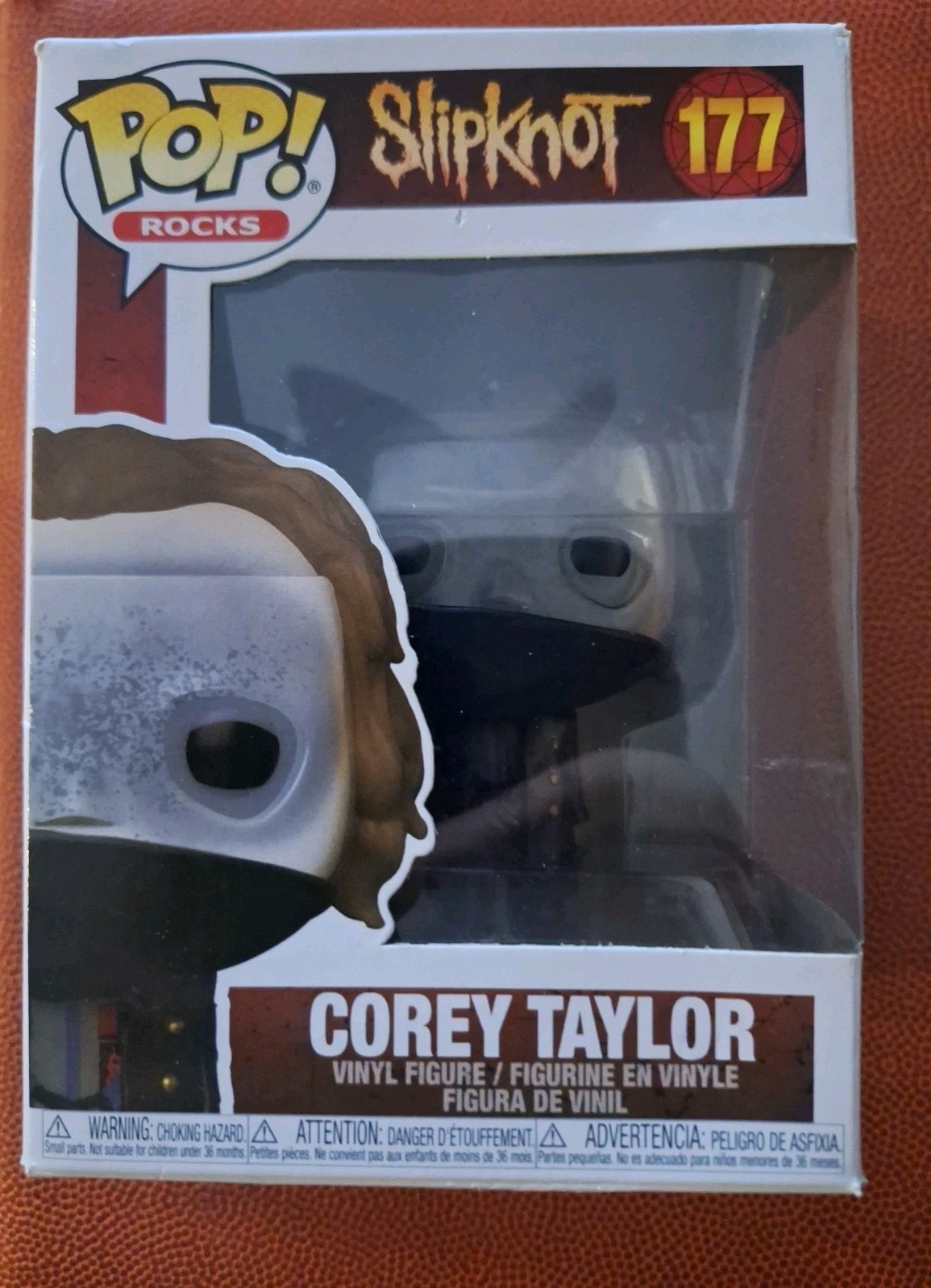 Funko Pop Rocks Vinyl: Slipknot Corey Taylor #177 - Slight  Box Damage Korn 