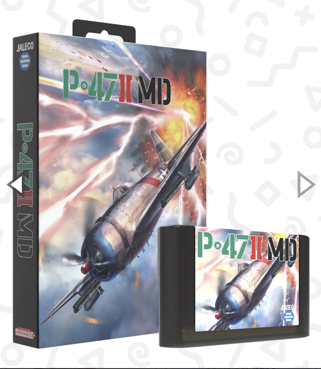 BRAND NEW P-47 II MD COLLECTORS EDITION LIMITED RUN GAMES  Sealed JALECO