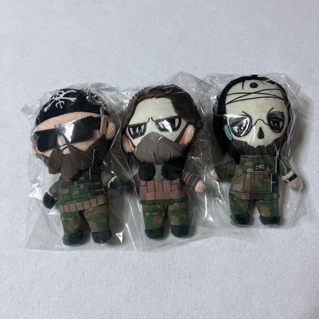 Escape from Tarkov TGS2025 Tokyo Game Show Bonus Plush Toy Set of 3 Limited
