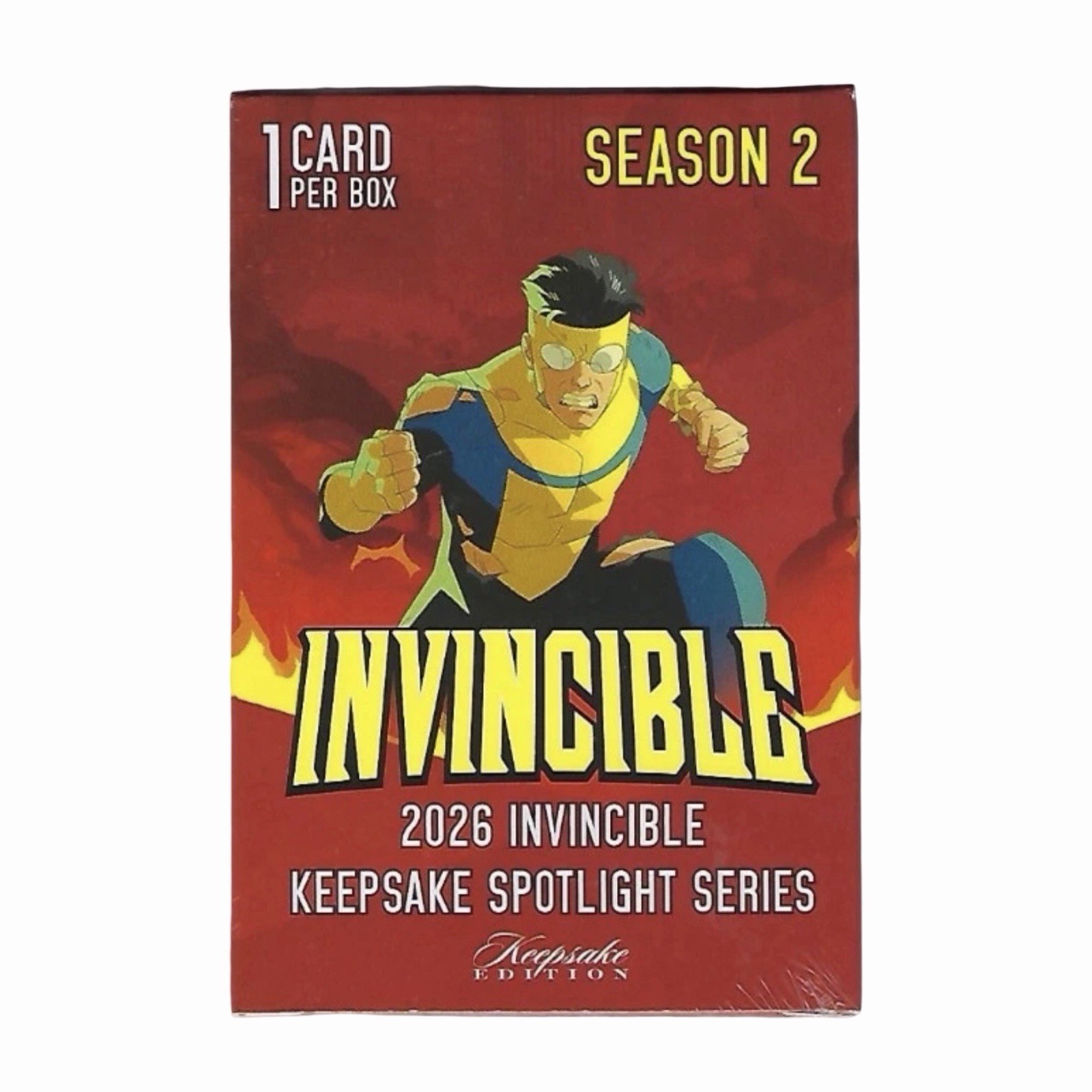 2026 INVINCIBLE SEASON 2 KEEPSAKE SPOTLIGHT SERIES BOX - SEALED 1 ENCASED NYCC
