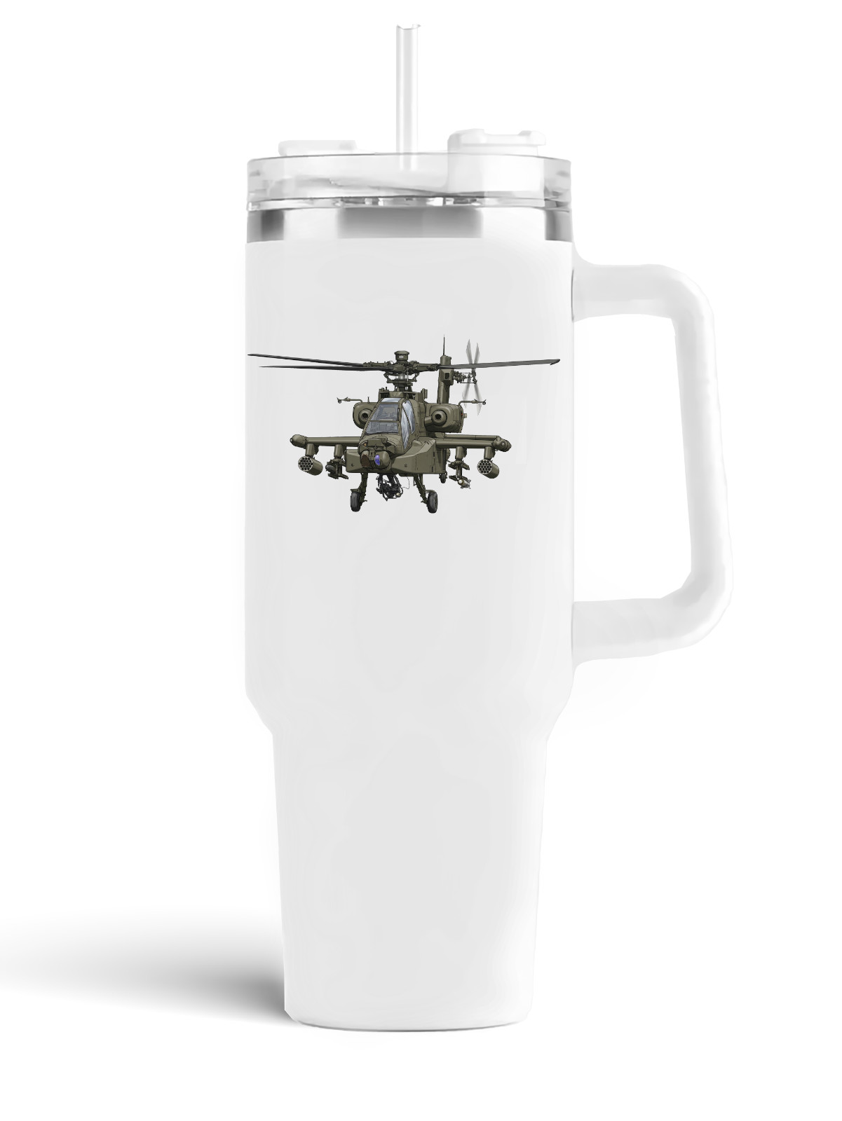 Boeing AH-64 Apache Stainless Steel Quencher Tumbler - 40oz.