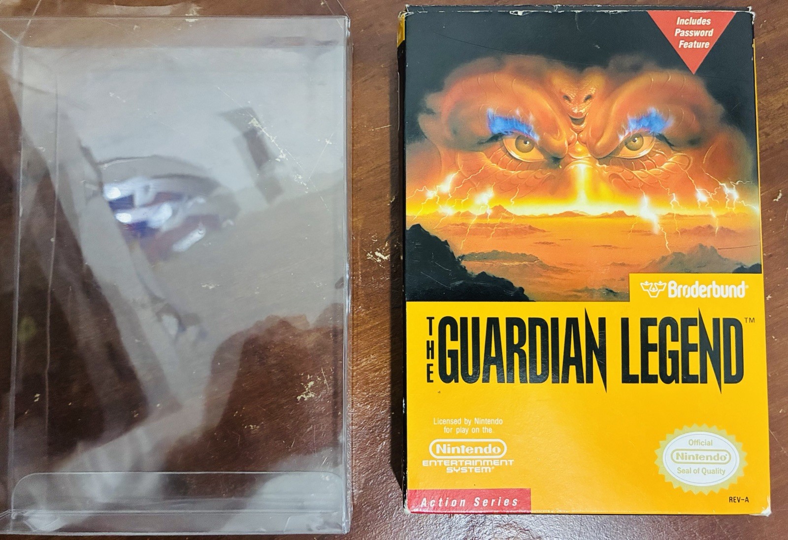 The Guardian Legend Nintendo NES CIB Complete In Box Sci-Fi Shooter Broderbund