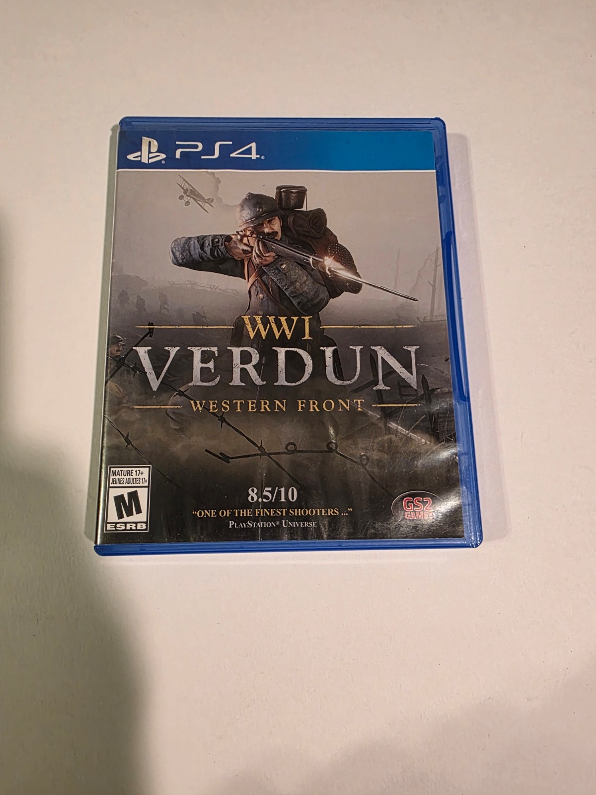 WWI: Verdun-Western Front (PlayStation 4 PS4, 2016) ☆ Authentic ☆
