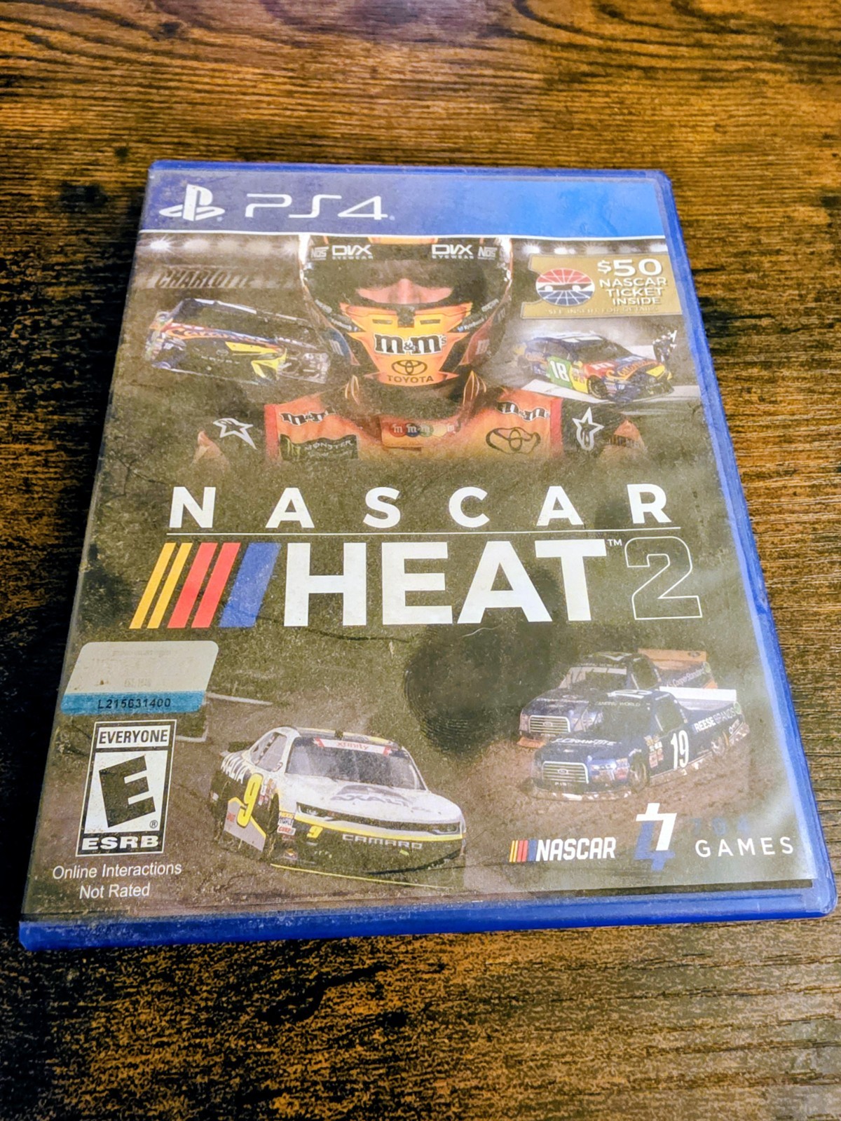 Nascar Heat 2 PS4 GAME PlayStation 4 Game . Tested And Works Great.