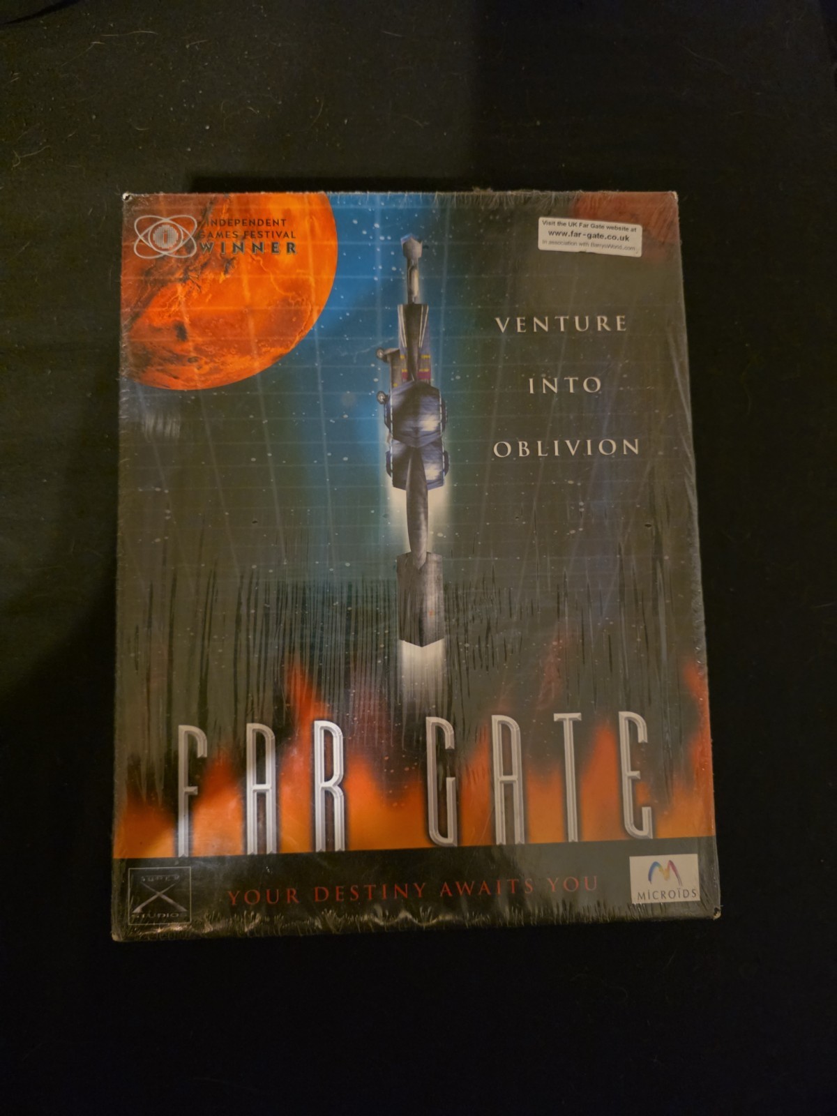 Far Gate (PC, 2001) Brand New Sealed Big Box