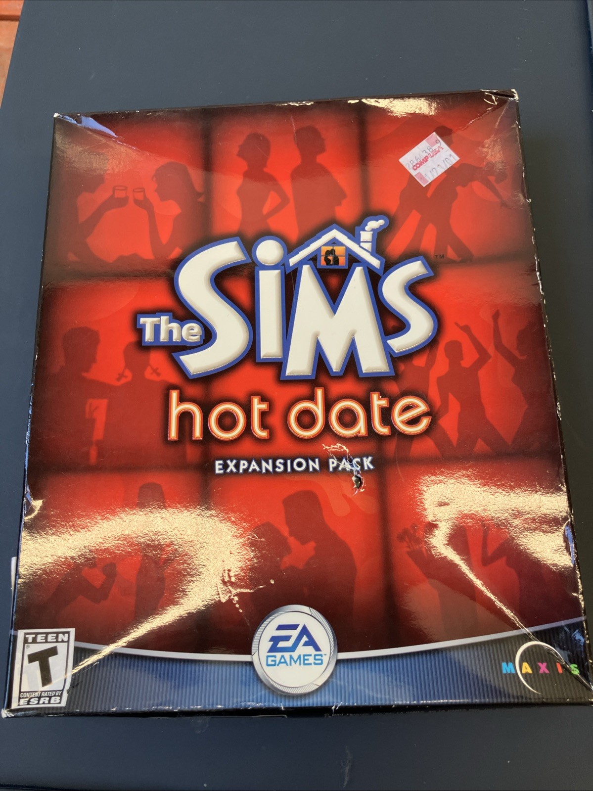 The Sims: Hot Date, 2001, Big Box, New & Sealed Damaged Box