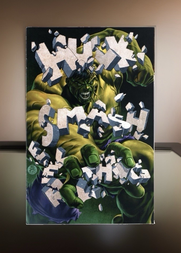 HULK SMASH EVERYTHING #1 MARK BROOKS 1:100 RATIO VIRGIN VARIANT COVER NM MARVEL